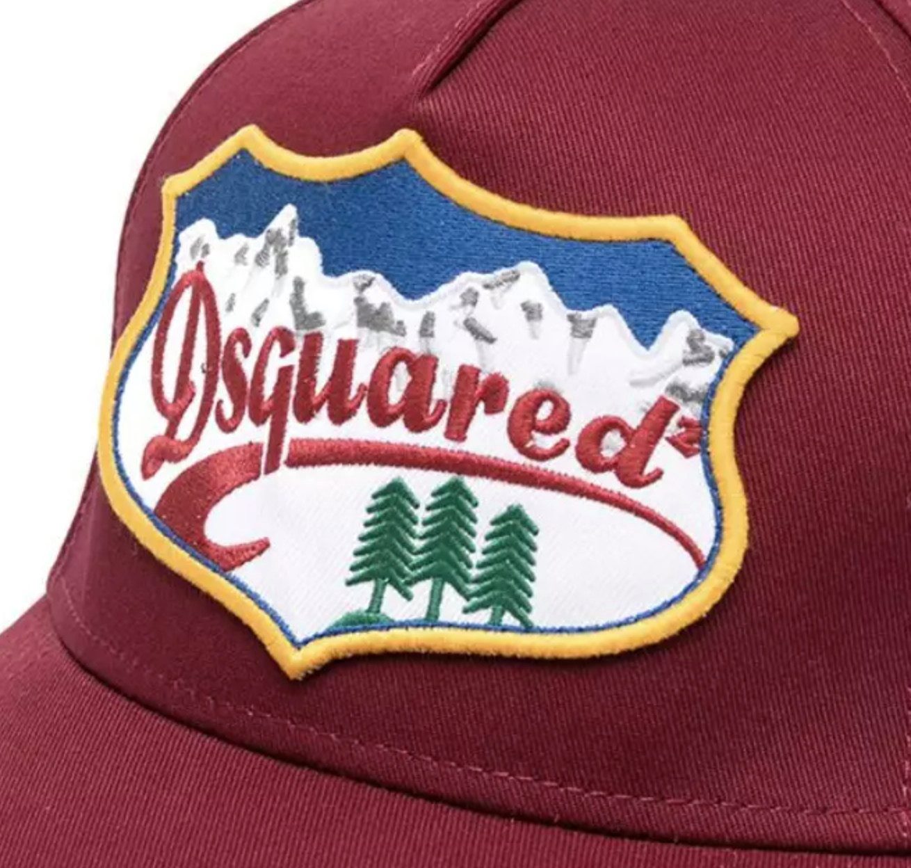 Dsquared2 Baseball Cap Ski Icon Mountain Verstellbarer Verschluss für eine perfekte Passform