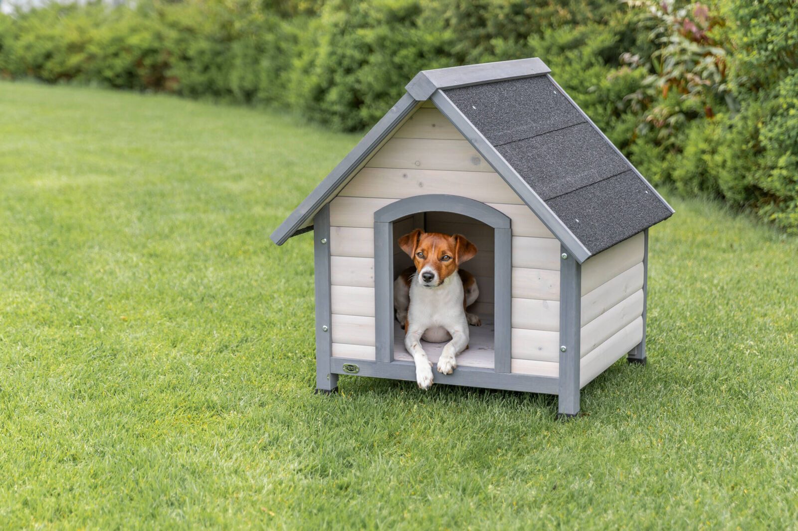 TRIXIE Hundehütte Hundehütte Cottage - grau - 71 × 77 × 76 cm