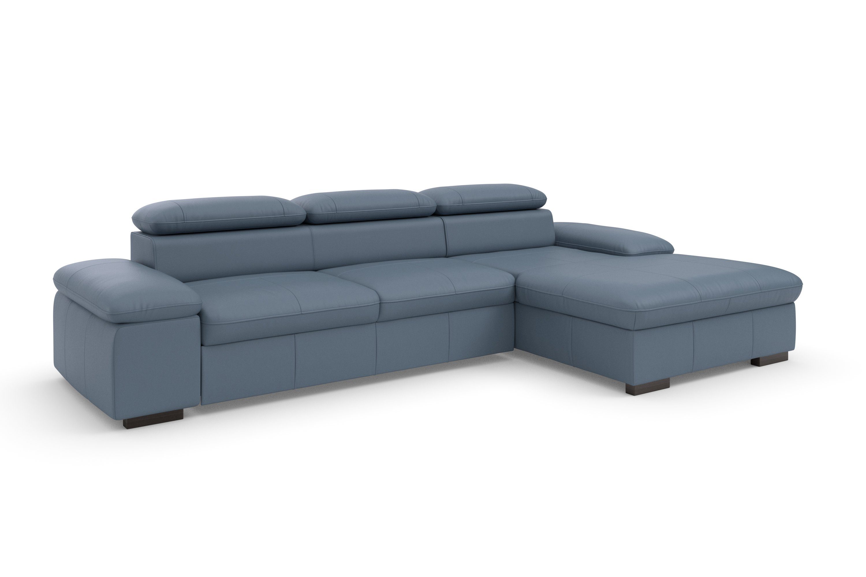 Home affaire Ecksofa Alberto L-Form, mit Kopfteilverstellung, wahlweise mit Bettfunktion