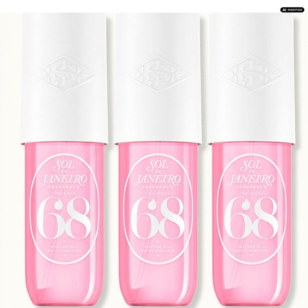 Sol de Janeiro Gesichts- und Körperspray Sol de Janeiro Body Spray Cheirosa 68 3er Set, 1-tlg., Praktisches Vorrats- und Geschenk-Set