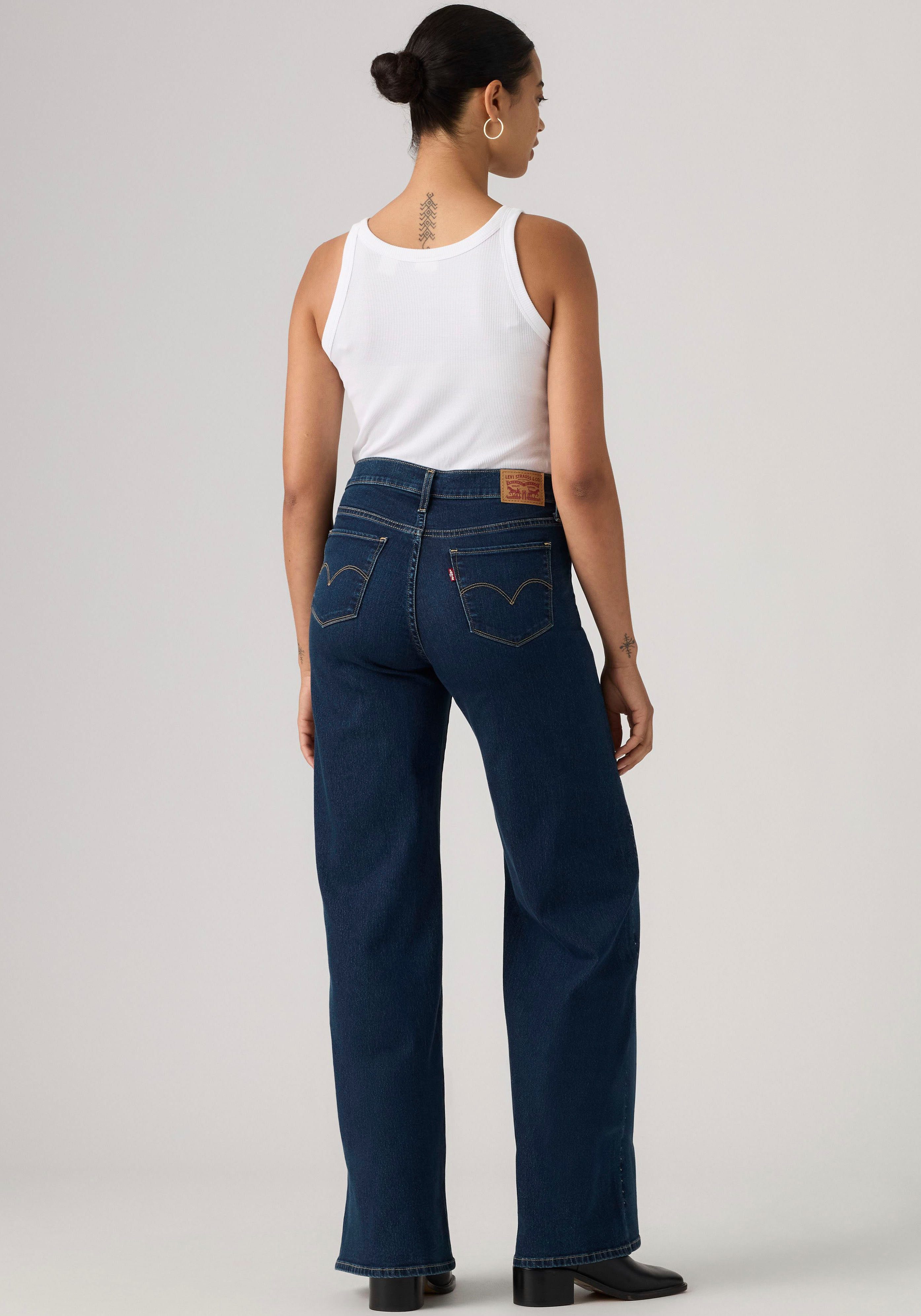 Levi's® Weite Jeans 318 SHAPING WIDE LEG Glitzerdetails – Bild 5 von 5