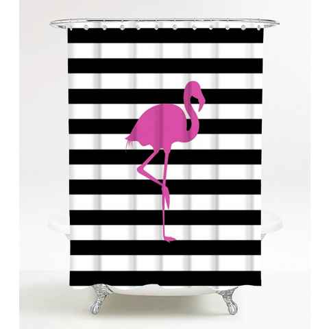 Sanilo Duschvorhang Flamingo Breite 180 cm