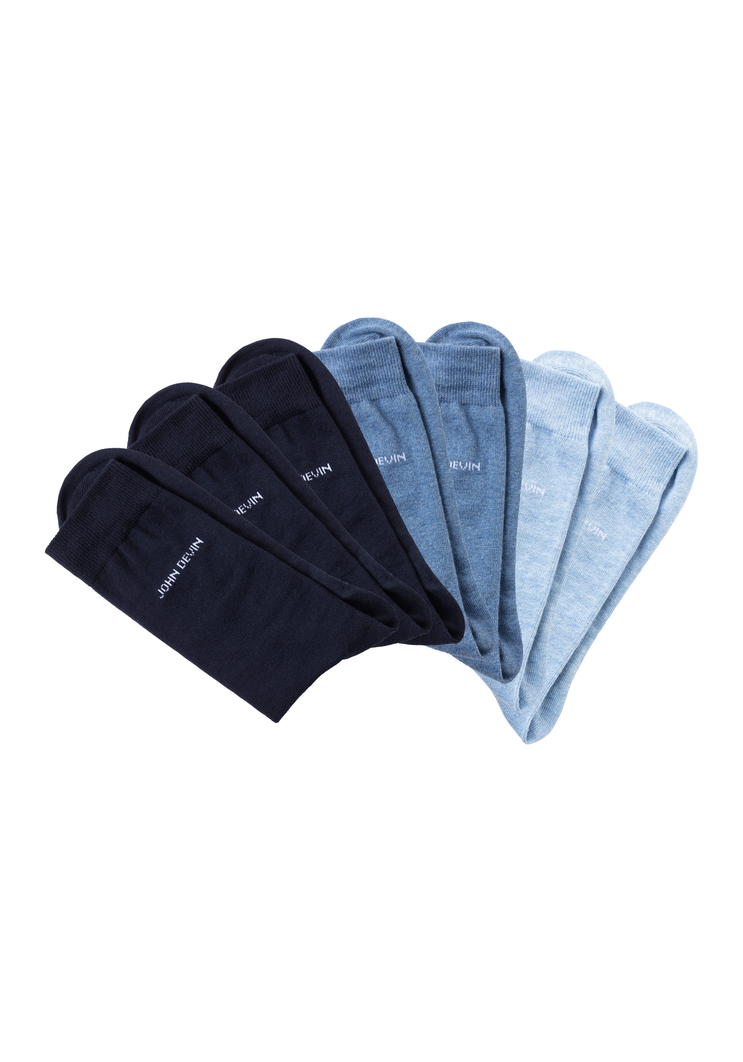 John Devin Basicsocken (Packung, 7-Paar) für günstig online kaufen