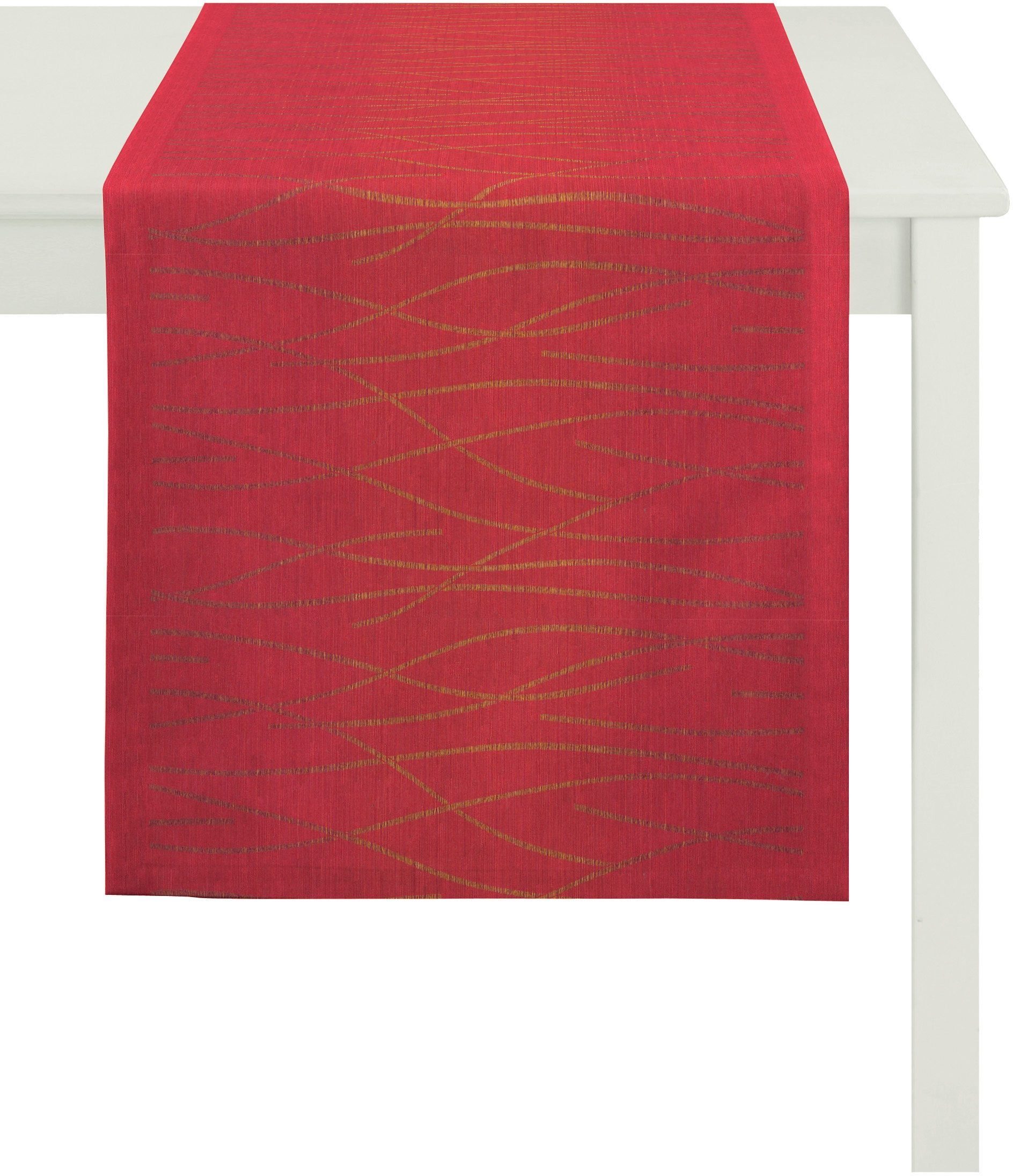 APELT Tischläufer 7902 Loft Gold (1-tlg) rot | Tischläufer