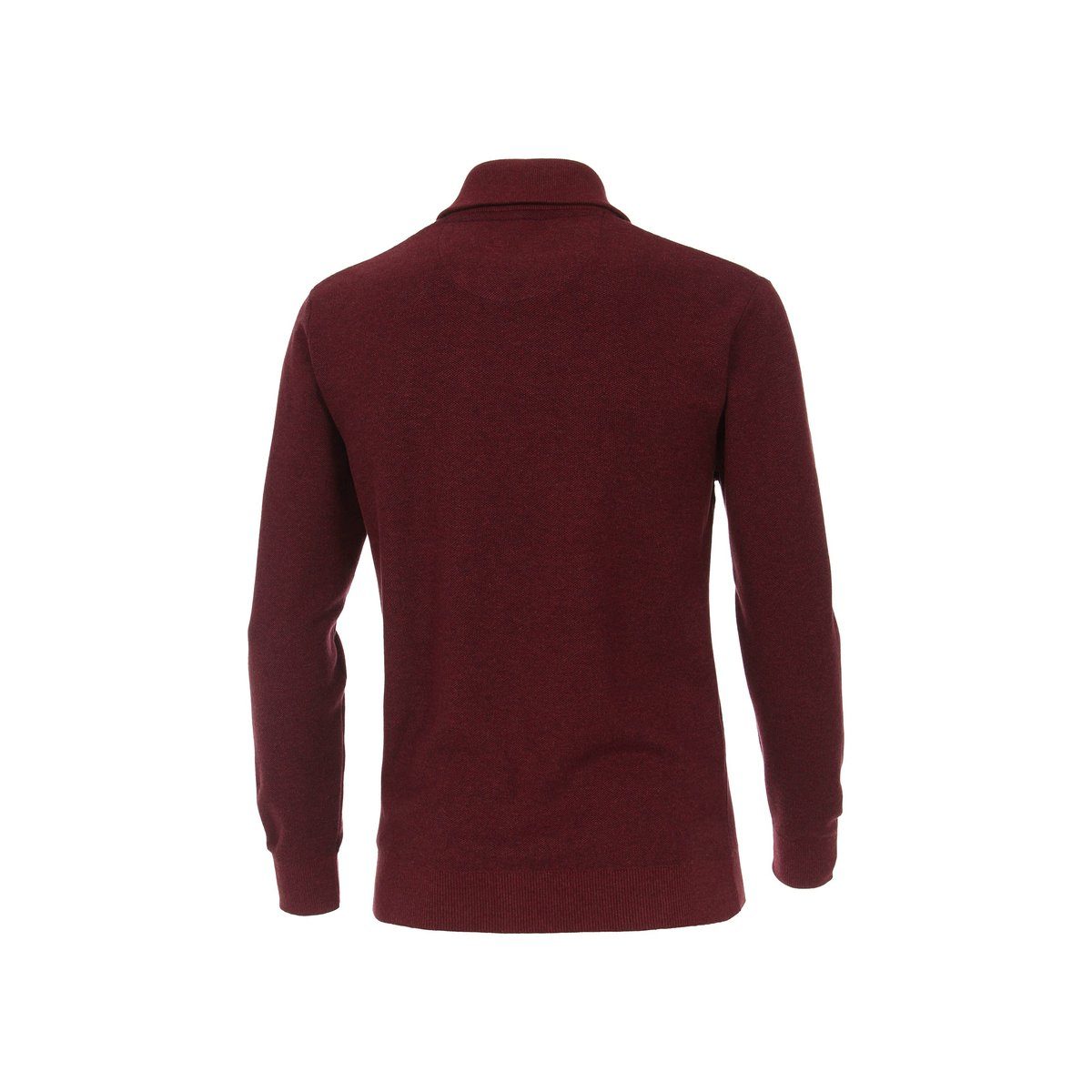 CASAMODA VENTI V-Ausschnitt-Pullover rot regular fit (1-tlg)