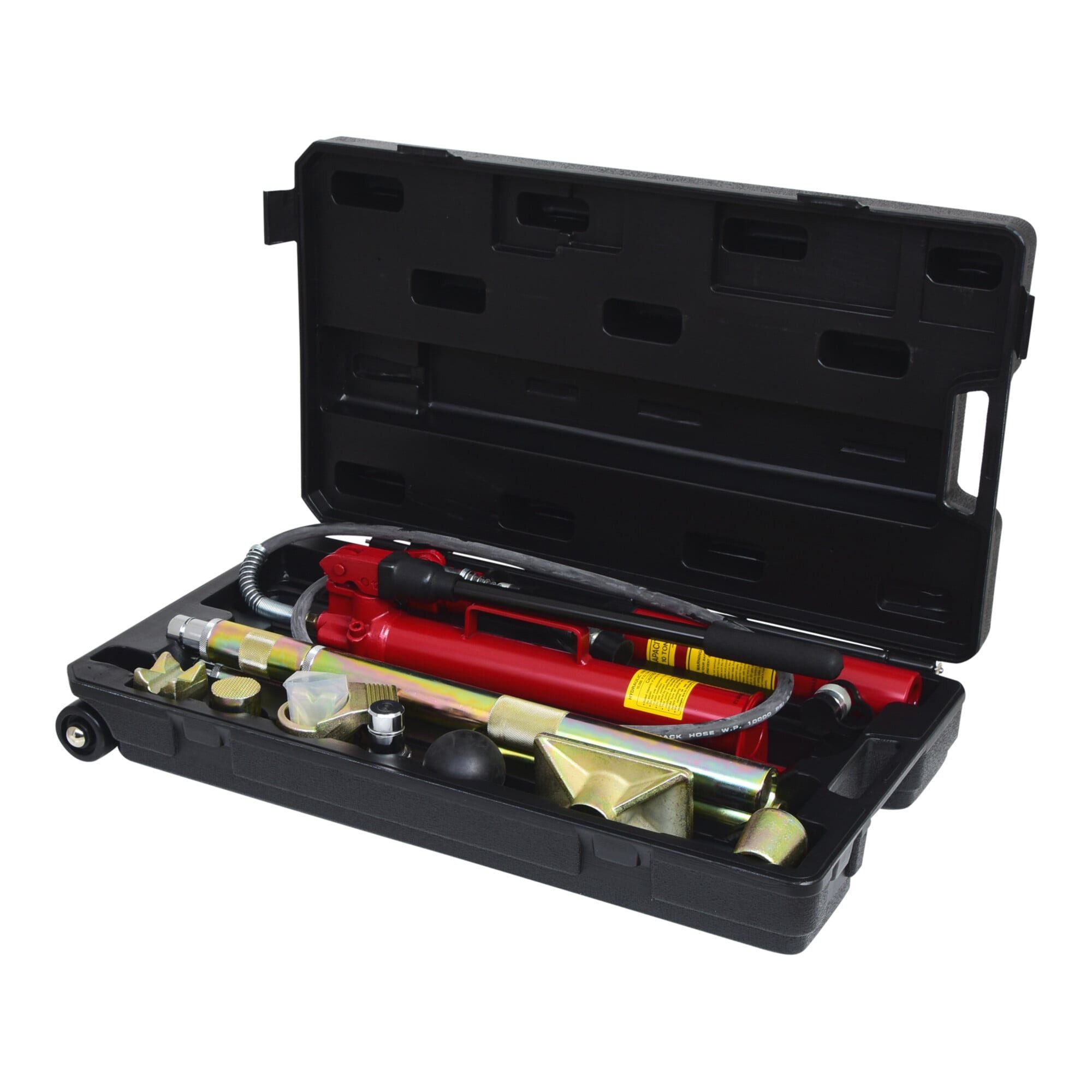 KS Tools Werkzeugset KS Tools Hydraulischer KFZ-Richtwerkzeugsatz 10t, 17-tlg.
