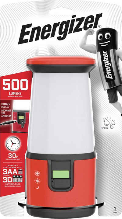 Energizer Laterne Camping Light, LED Camping Lampe, bis zu 650 Std. Licht