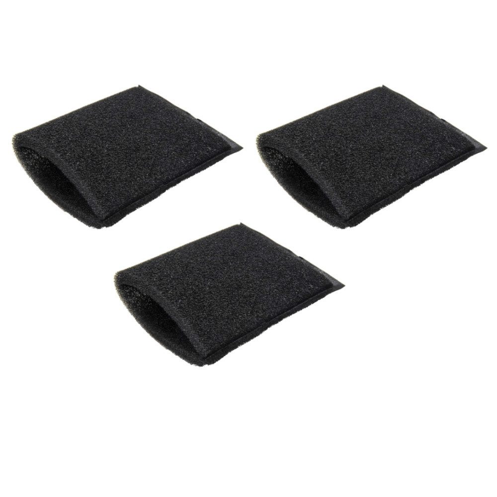 Trade-Shop Ersatzfilter 3x passend für Kärcher SE 4001, SE 4002, MV2, MV3, Zubehör für Kärcher SE 4001, SE 4002, MV2, MV3 ersetzt 5.731-595.0, Schaumstoff-Filter / schützt Staubsaugermotor / für saubere Abluft
