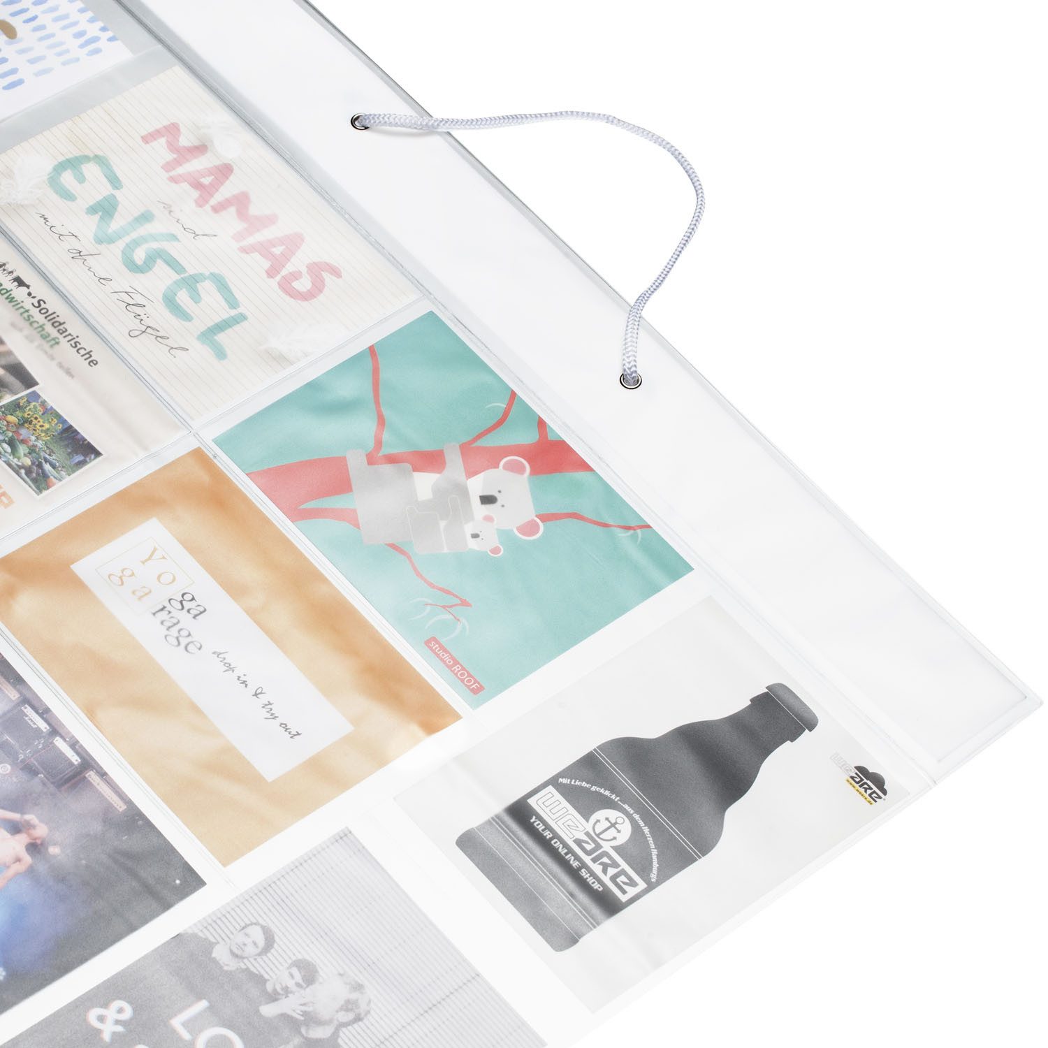 Goods+Gadgets Bilderrahmen Bilderrahmen XXL Fotovorhang für 80 Fotos 10×15 günstig online kaufen