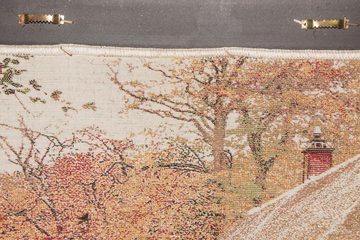 Wandteppich Bild-Teppich Figurativ 114 x 65 cm, morgenland, rechteckig, Höhe: 6 mm, besonders weich durch Microfaser