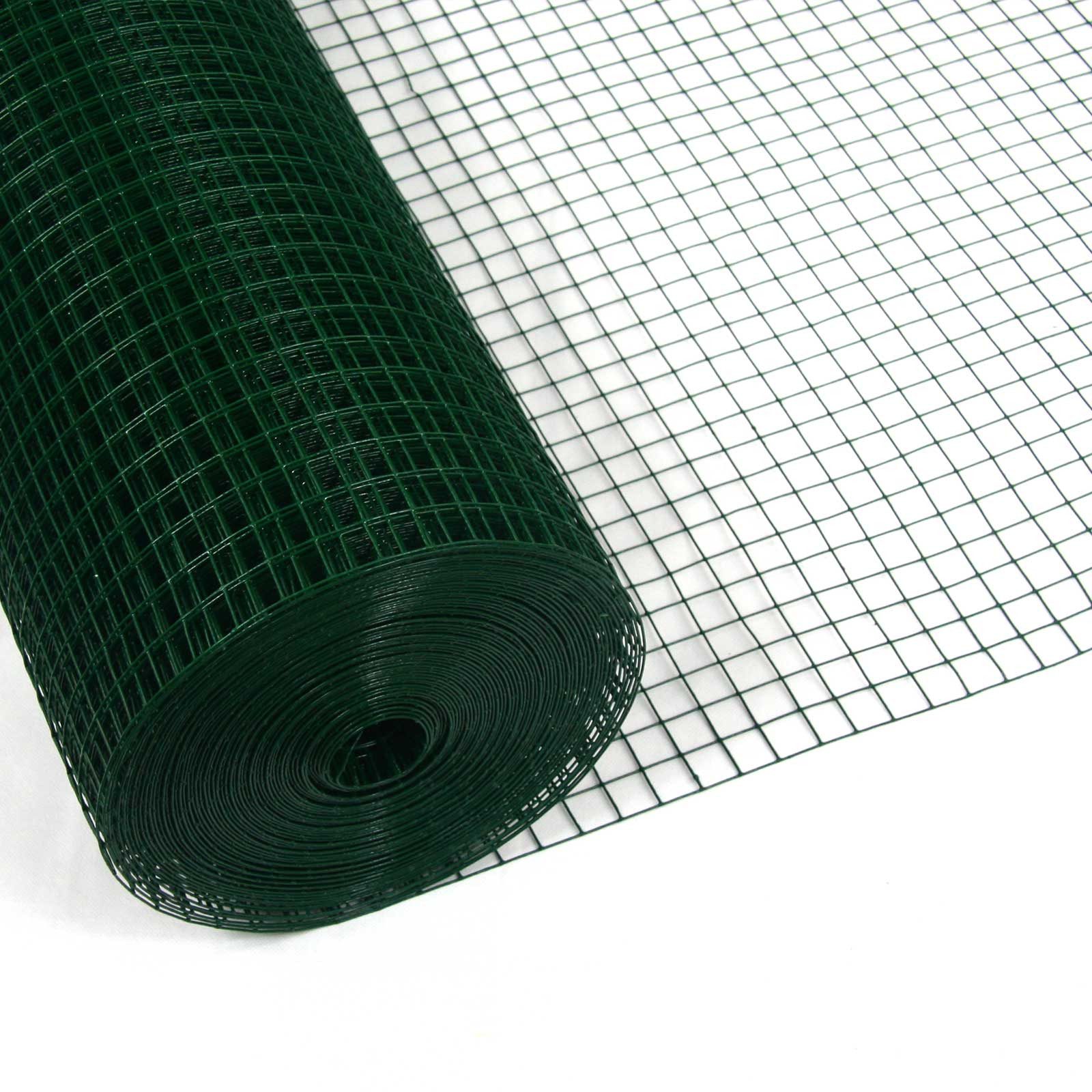 Garmix Volierendraht Grün 50cm 25m 12x12mm 1,05mm