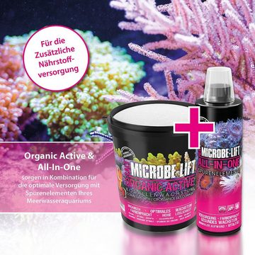 Microbe-Lift Aquarien-Substrat Microbe-Lift Organic Active Salt Meersalz mit perfekten Bestandteilen