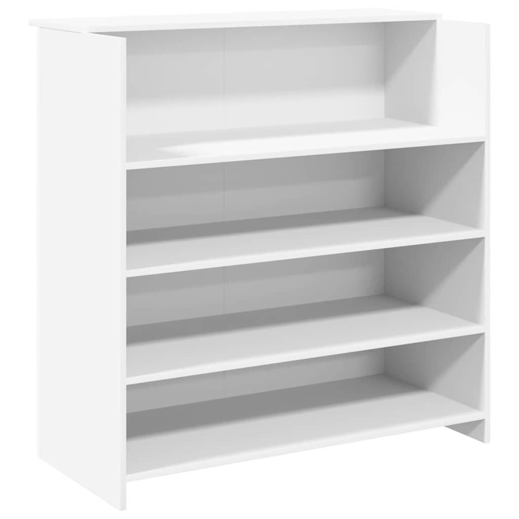 vidaXL Empfangstheke, Empfangstheke Weiß 100x50x103,5 cm günstig online kaufen