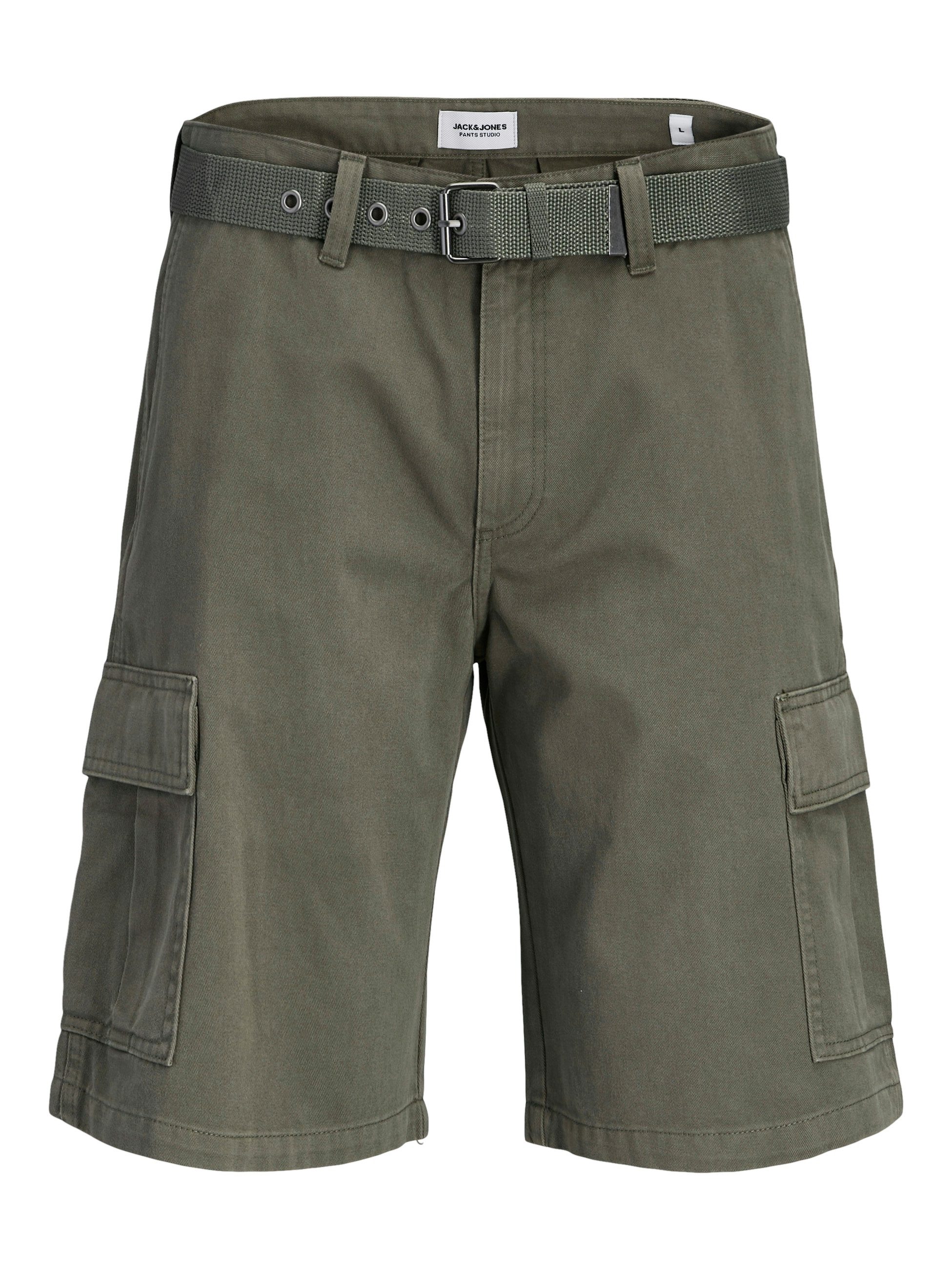 Jack & Jones PlusSize Cargoshorts JPSTCOLE HUDSON BELTED CARGO SHORT PLS