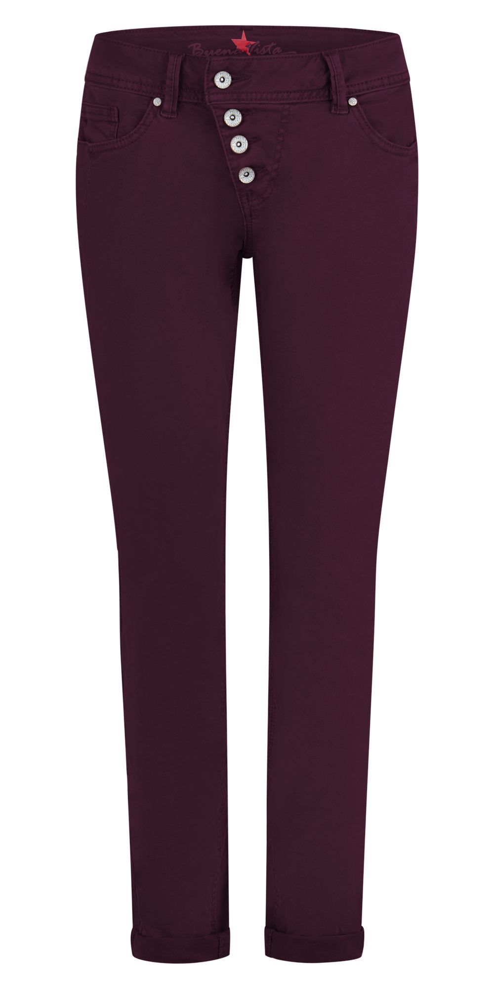 Buena Vista Stretch-Jeans BUENA VISTA MALIBU dark berry 2410 B5001 4141.1347 - Stretch Twill