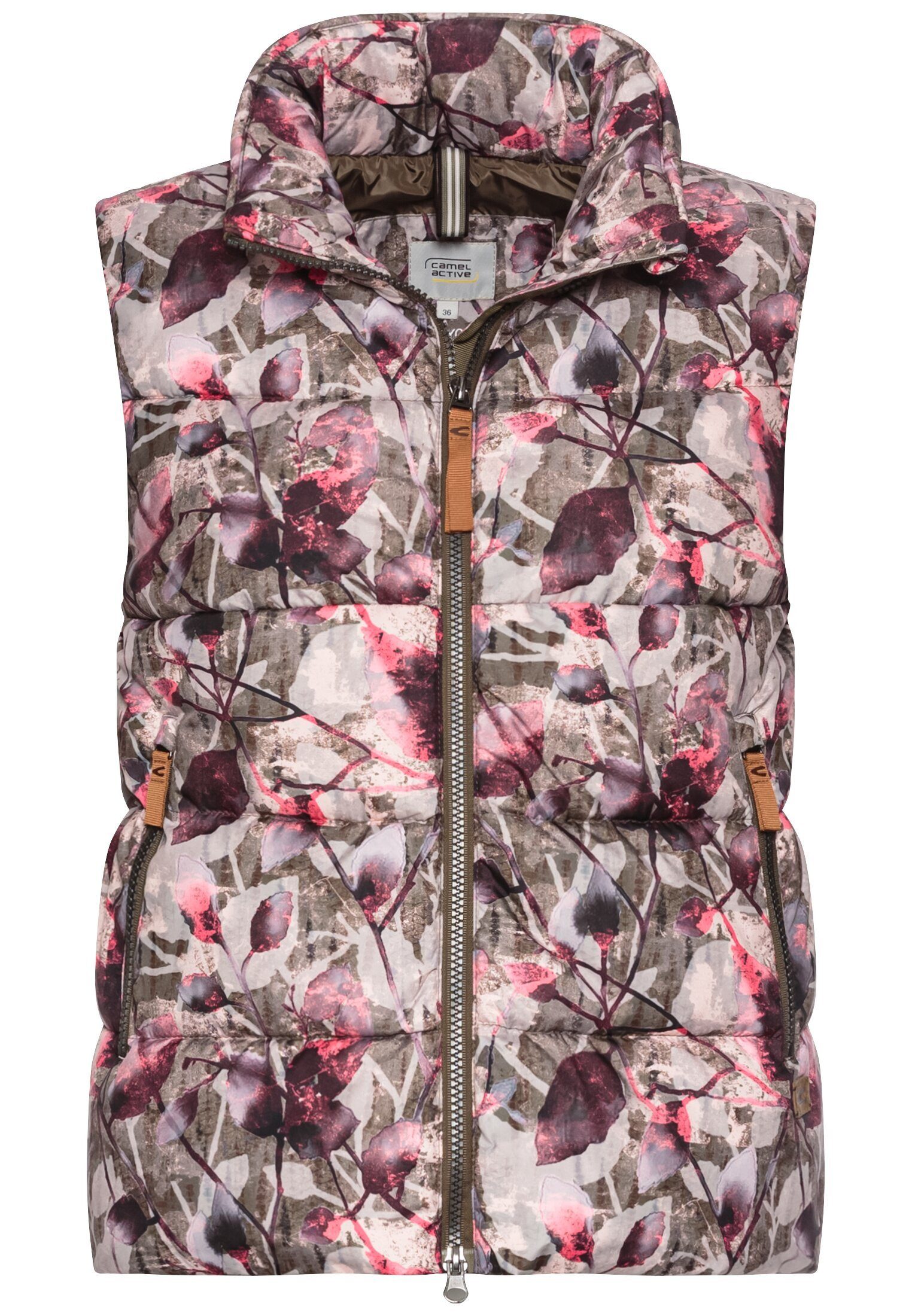 camel active Steppweste Outdoor Weste im Relaxed Fit günstig online kaufen