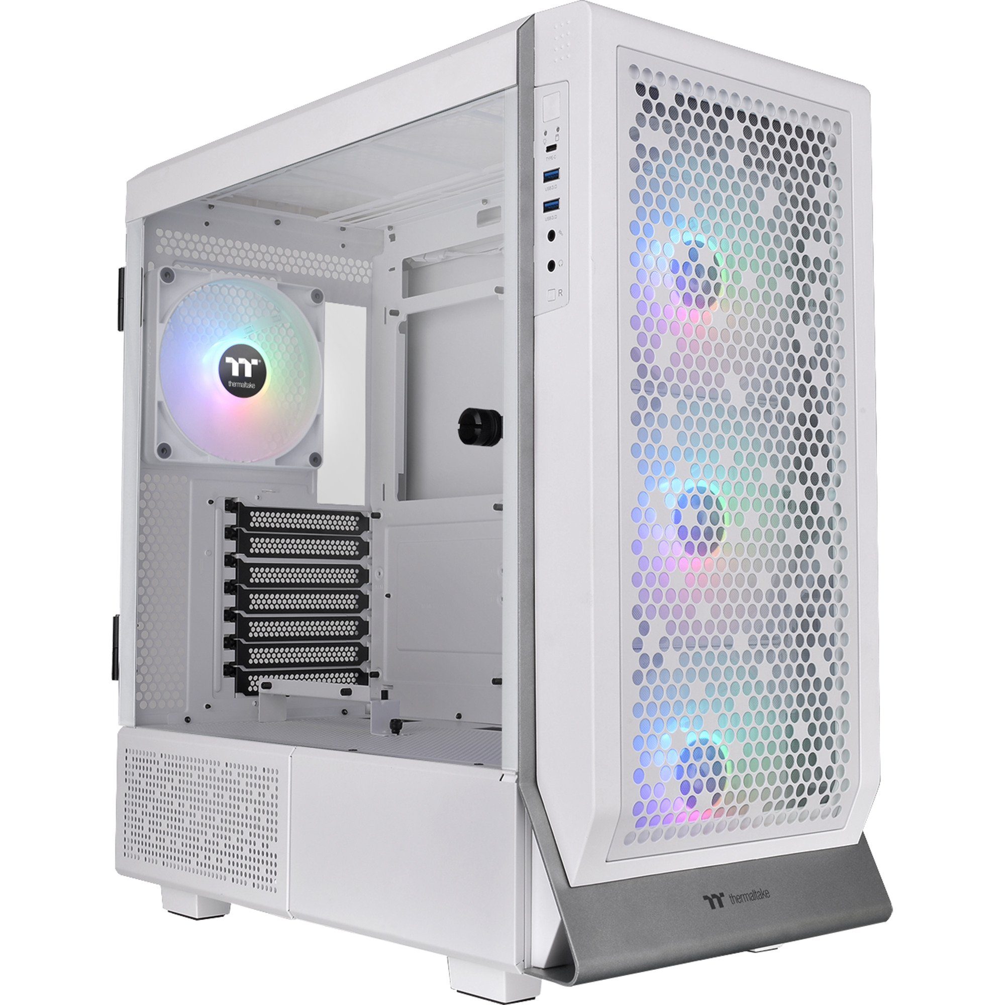 PC-Gehäuse Thermaltake Ceres 500 TG ARGB Snow, Tower-Gehäuse