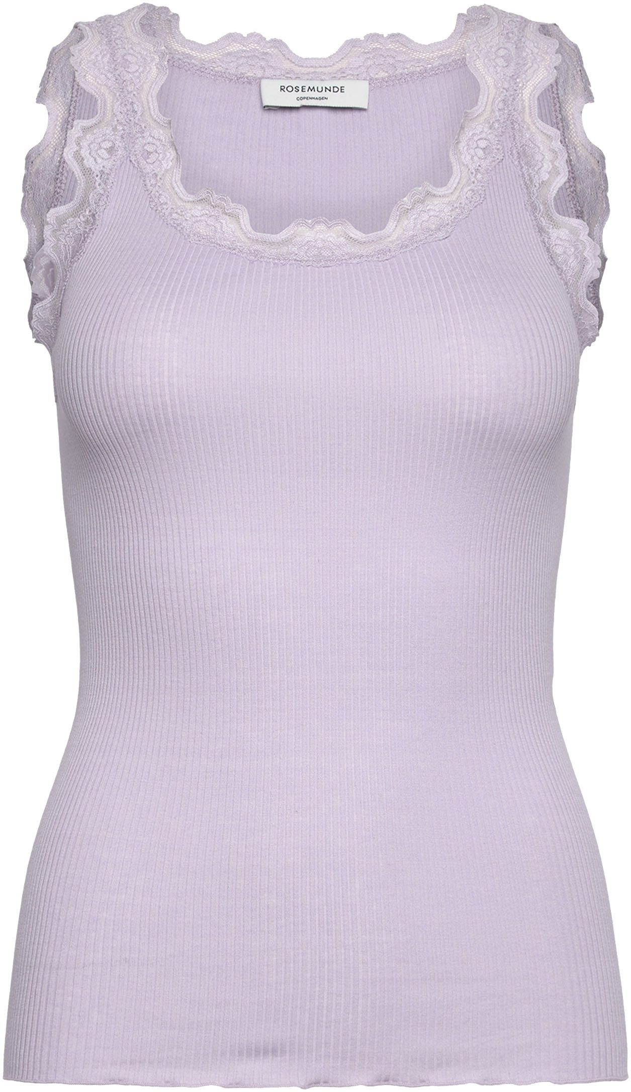 rosemunde Tanktop Babette Silk Top Vintage-Spitzenbesatz, breite Träger, fe günstig online kaufen