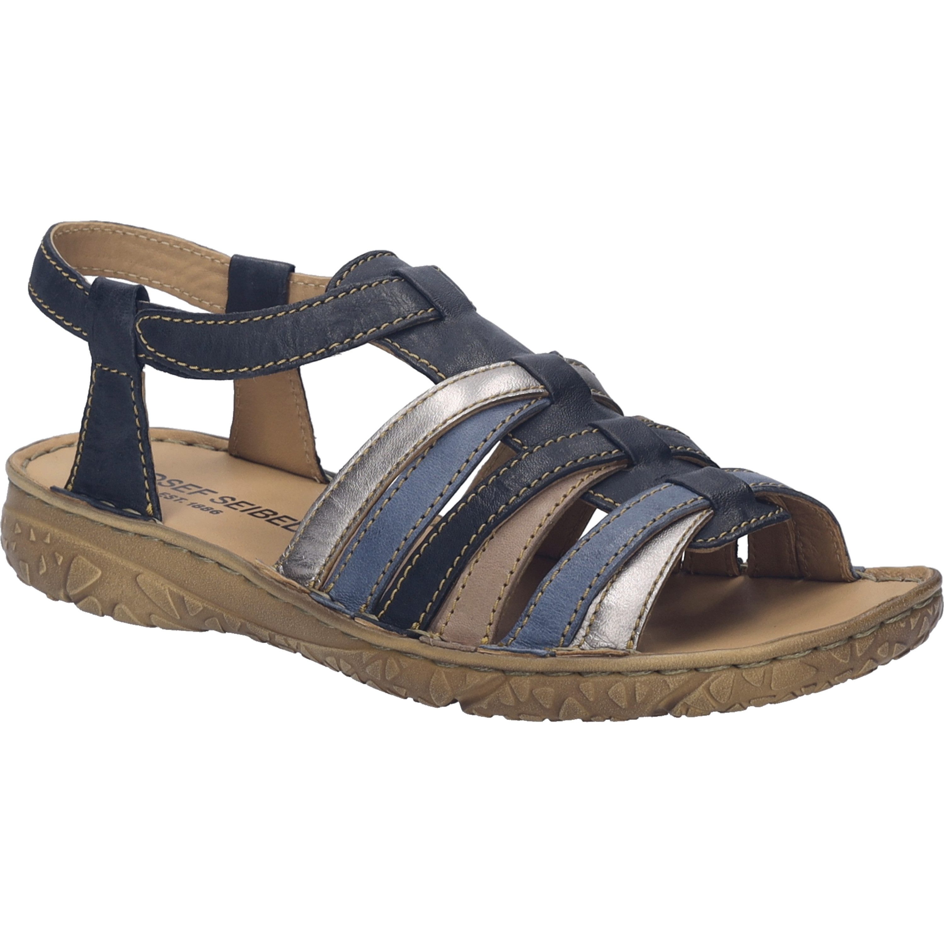 Ivy 02, blau Sandale