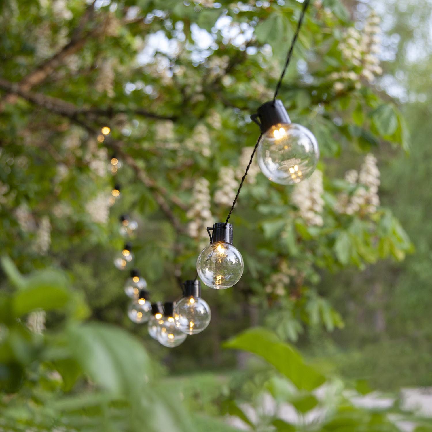 STAR TRADING Außen-Deckenleuchte, LED Outdoor-Lichterkette,Partaj', Netzbet günstig online kaufen