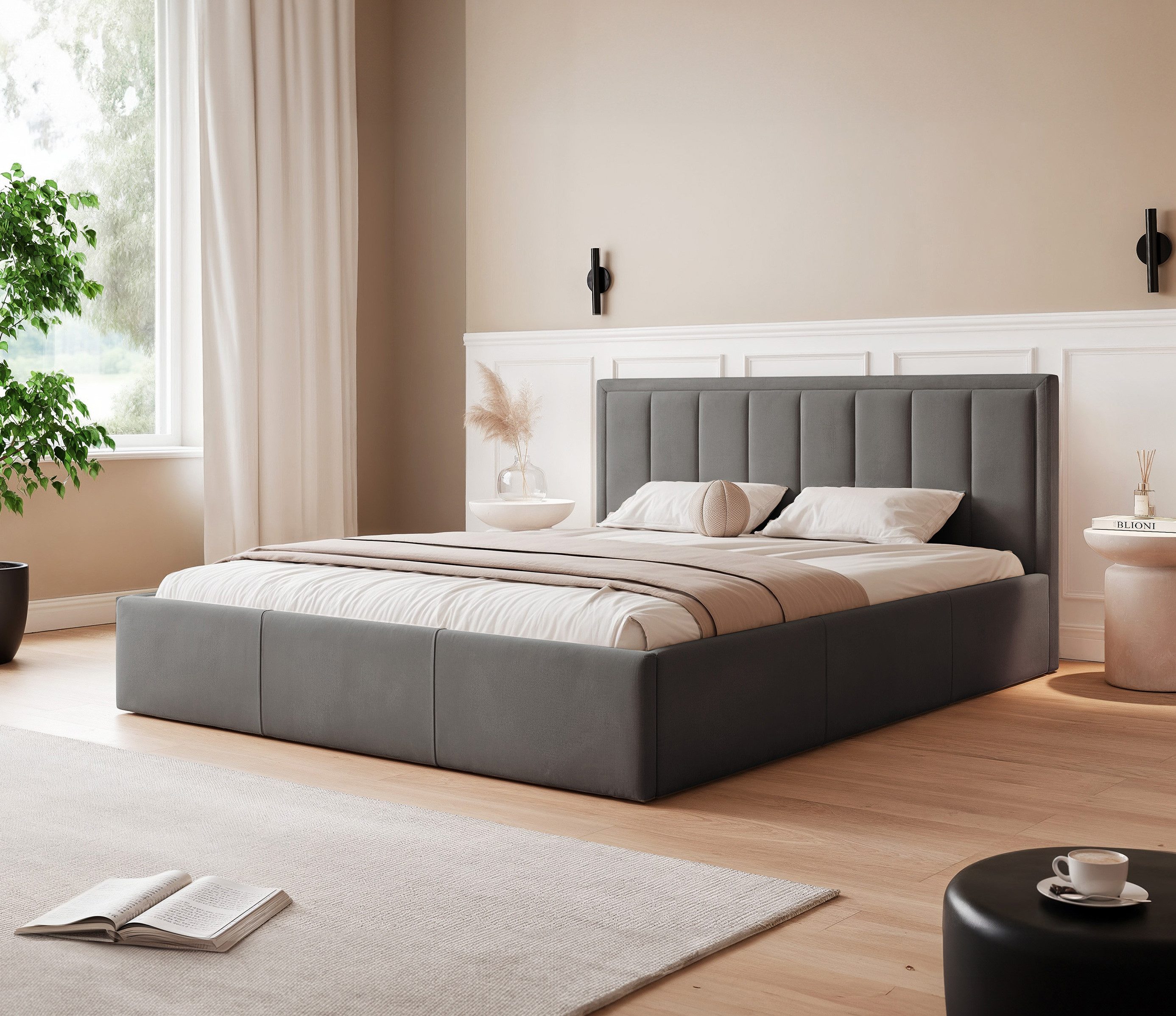 thematys Polsterbett Designer Bett Stauraumbett 120x200 günstig online kaufen