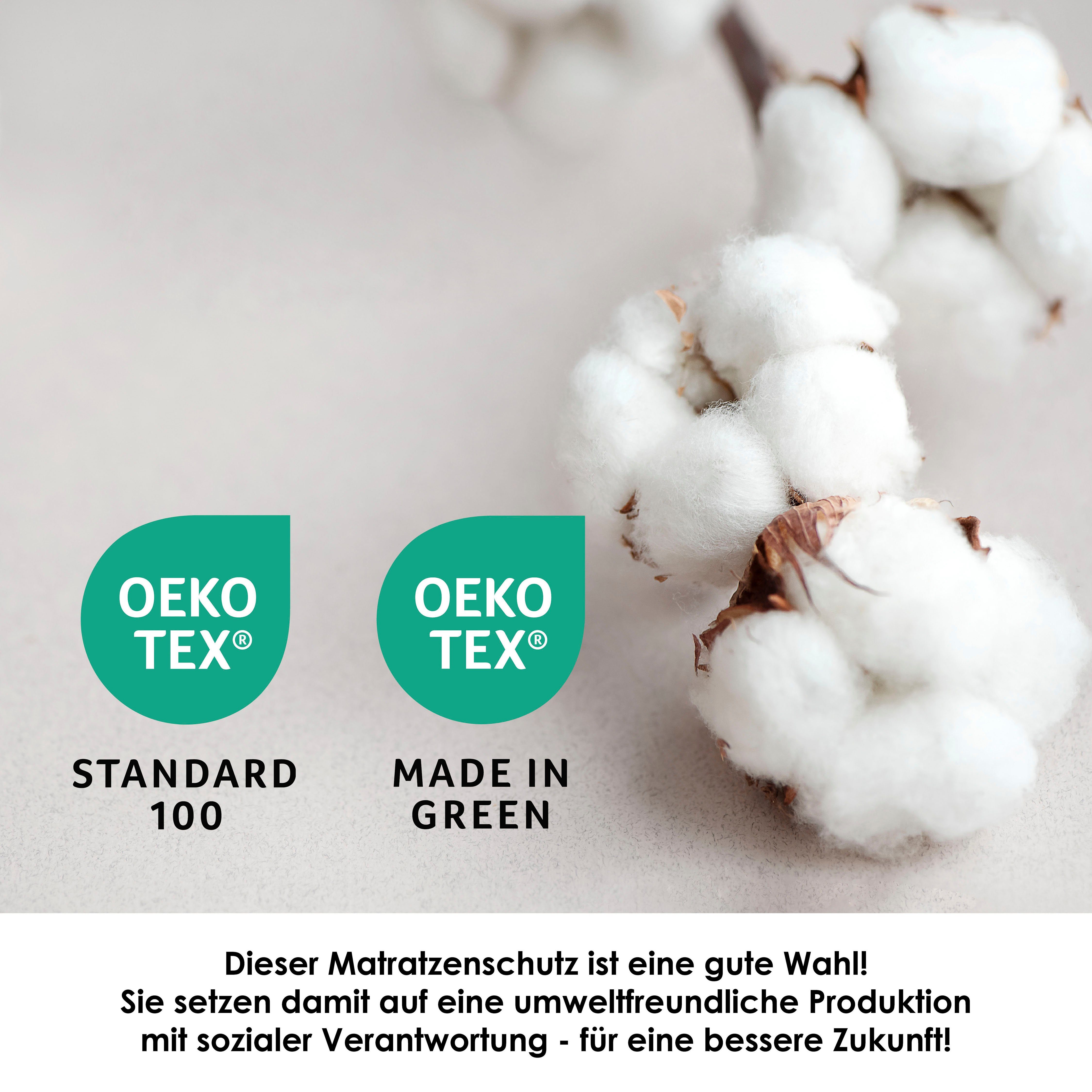 Matratzenauflage 14PE, Auflage 90x200 cm, 140x200 cm und weiteren Größen SETEX, In der Babygröße 70 x 40 cm ohne Eckgummi zum Schutz Ihres Kindes