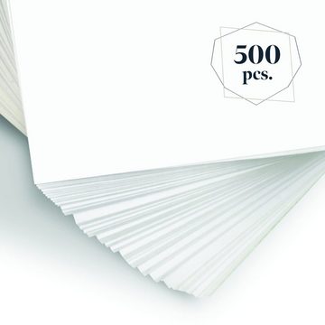 GOURMEO Backpapier Burgerpapier für Burgerpressen 14x14 cm - 500 Stück, Burger Papier für Burgerpresse 14x14 cm 500 STK.