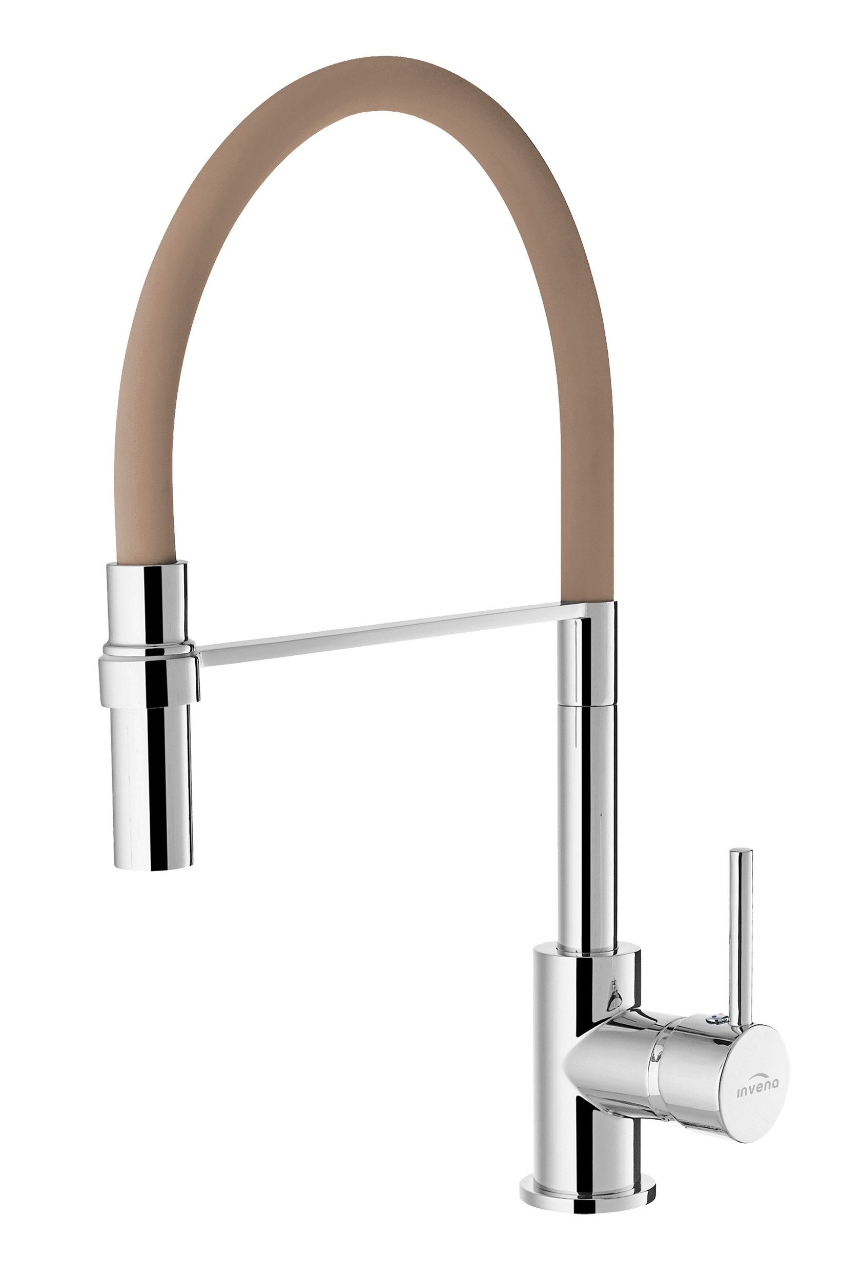 KOLMAN Küchenarmatur KAMELEON Wasserhahn Mischbatterie für Küche in Beige