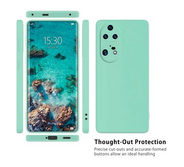 MyGadget Handyhülle Silikon Hülle für Huawei P50 Pro, robuste Schutzhülle TPU Case Slim Silikonhülle Back Cover Kratzfest