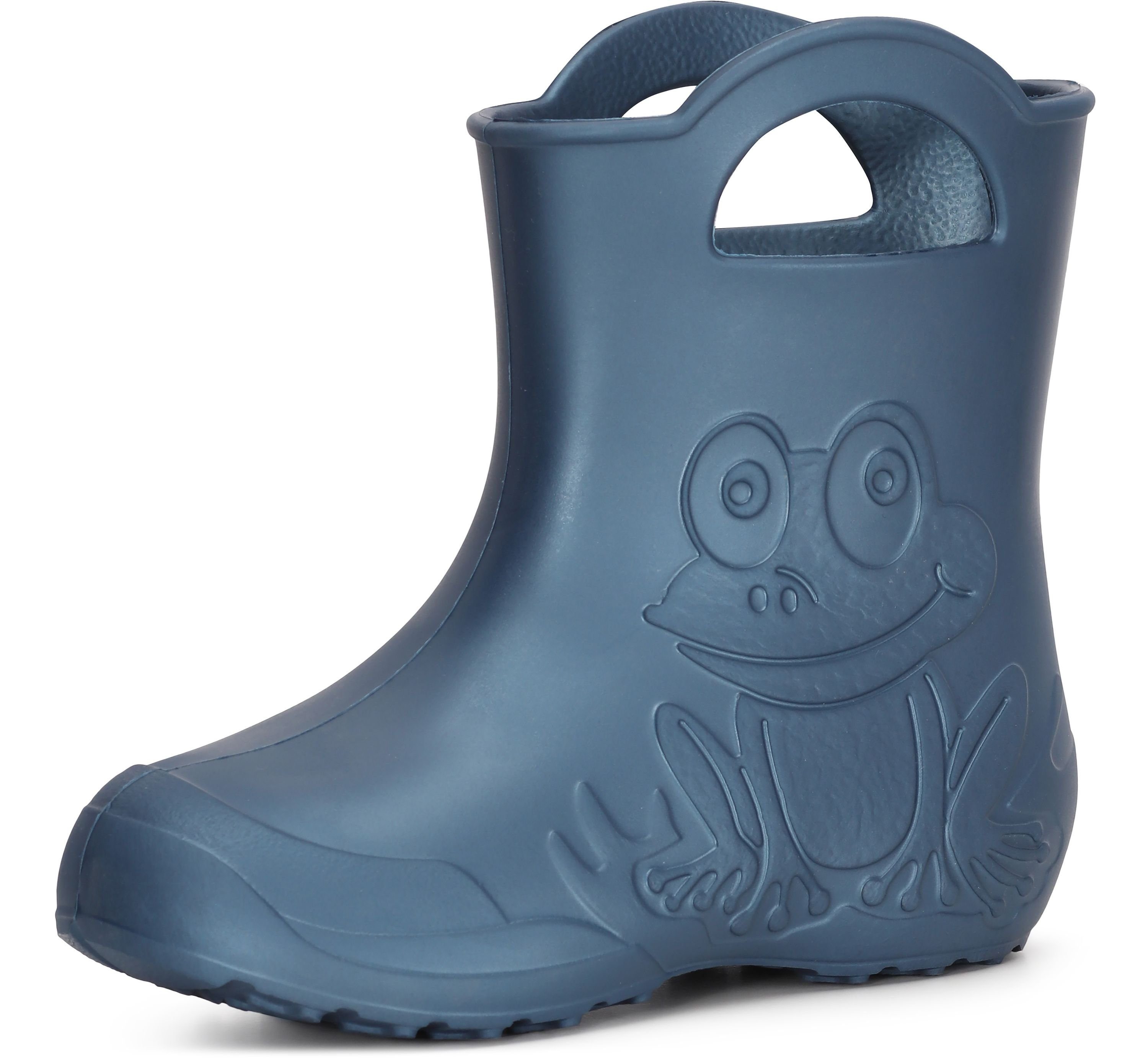 Ladeheid EVA Regenstiefel für Mädchen und Jungen LA-CA-01 Gummistiefel Kinder federleicht viele Farben