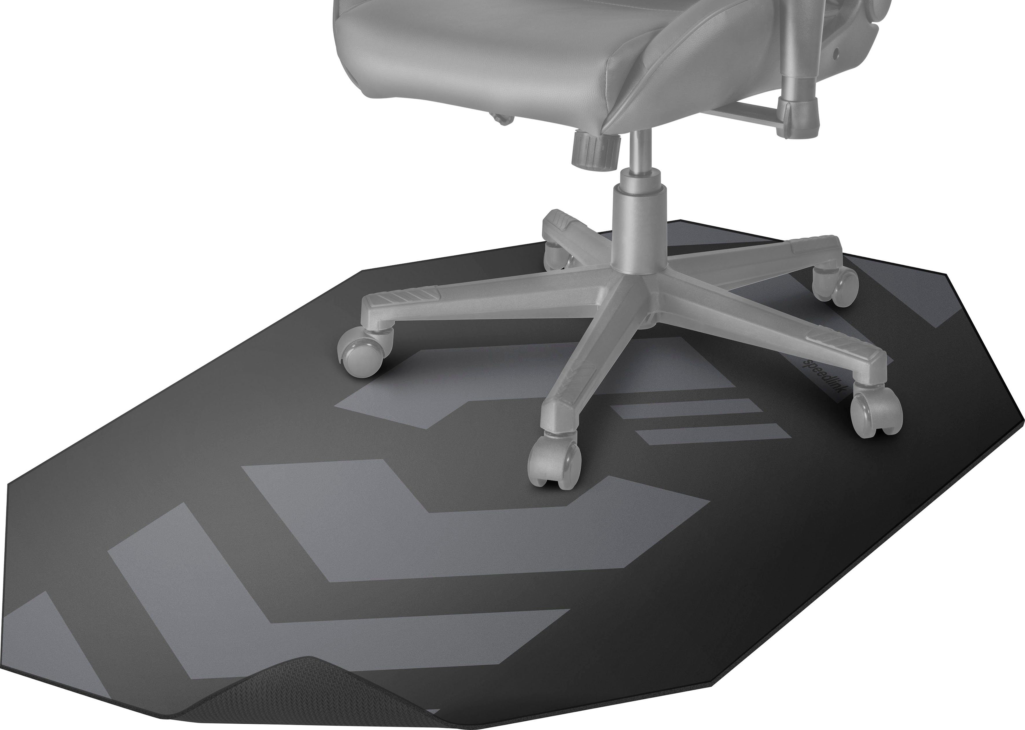 Gaming-Stuhl-Unterlage, Floorpad 120 GROUNID 0,3 OCTA Bodenschutzmatte Speedlink x x 100 cm