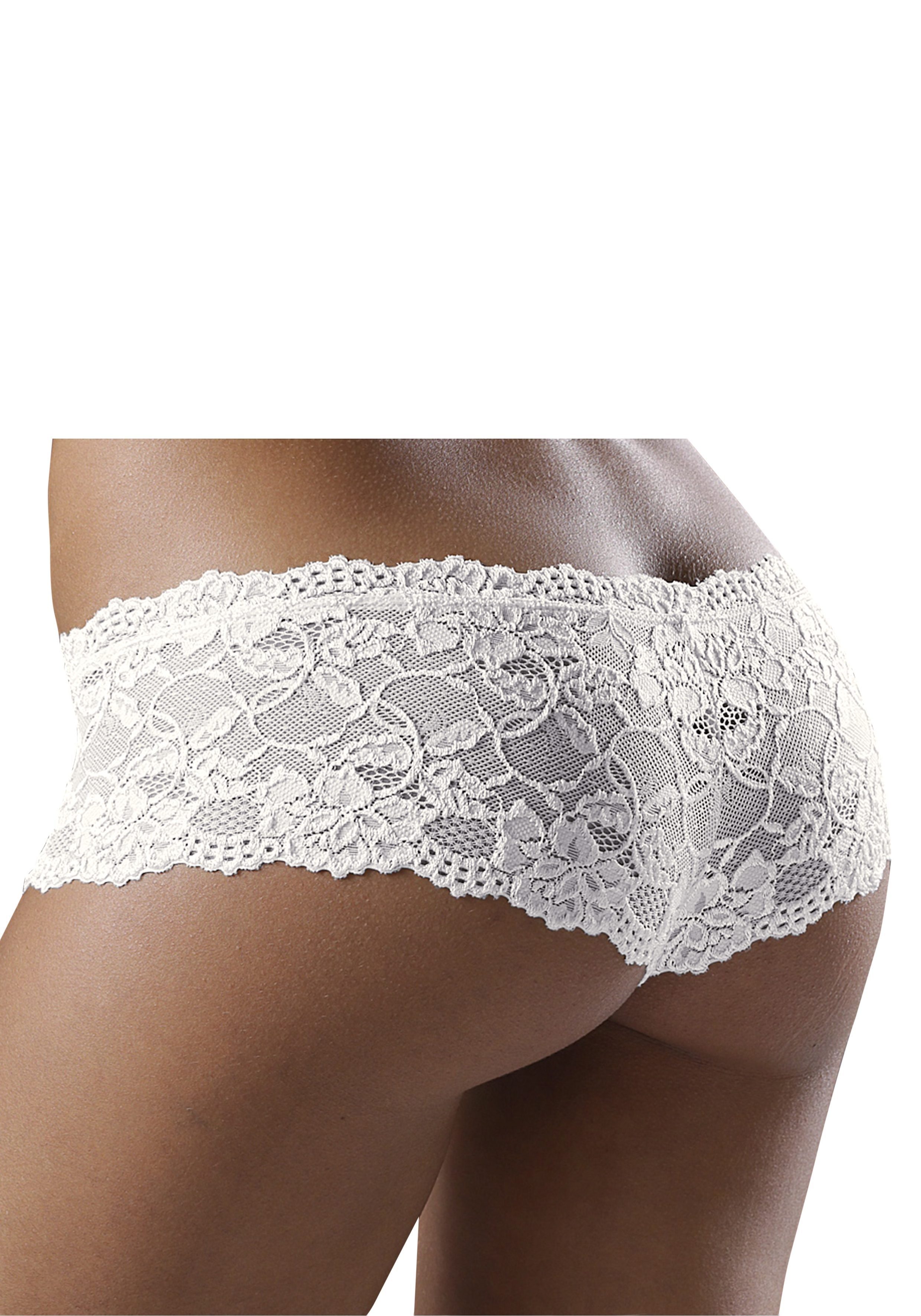 Vivance by Lascana Panty (Packung, 2 Stück) aus elastischer Spitze, sexy Dessous – Bild 3 von 5