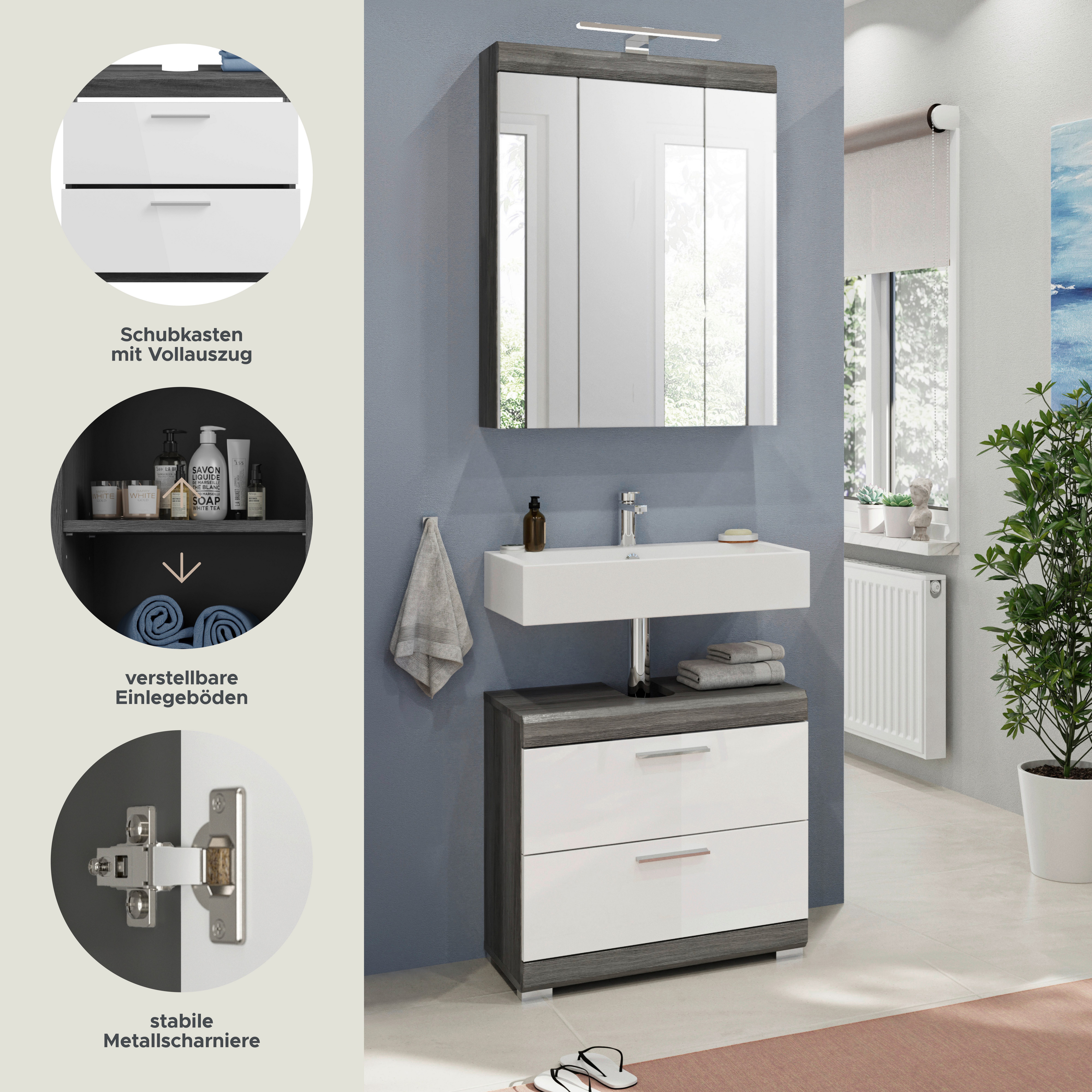 furnling Badmöbel-Set Scott, (2-St., bestehend aus günstig online kaufen