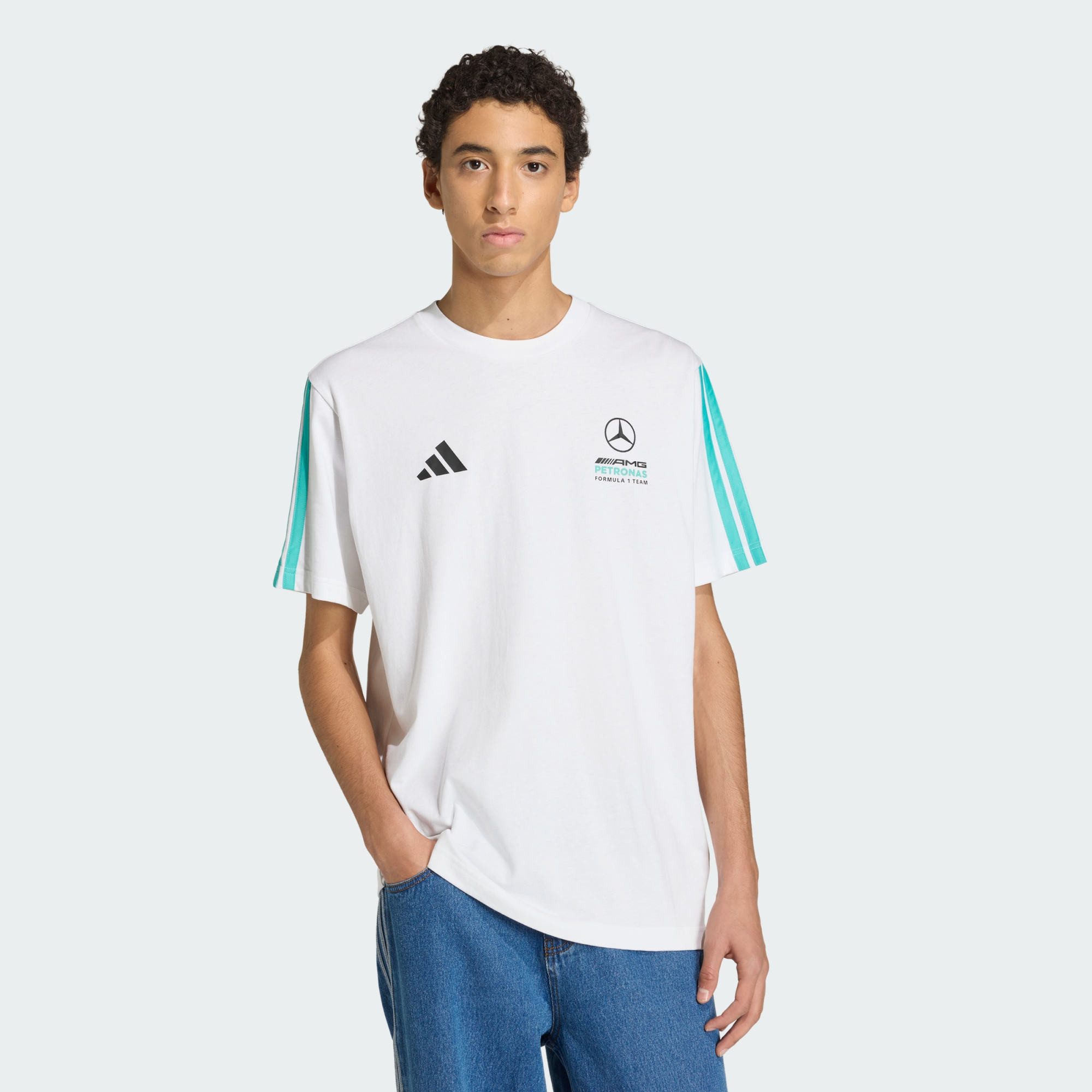 adidas Performance T-Shirt MERCEDES-AMG PETRONAS FORMULA 1 TEAM DNA T-SHIRT günstig online kaufen