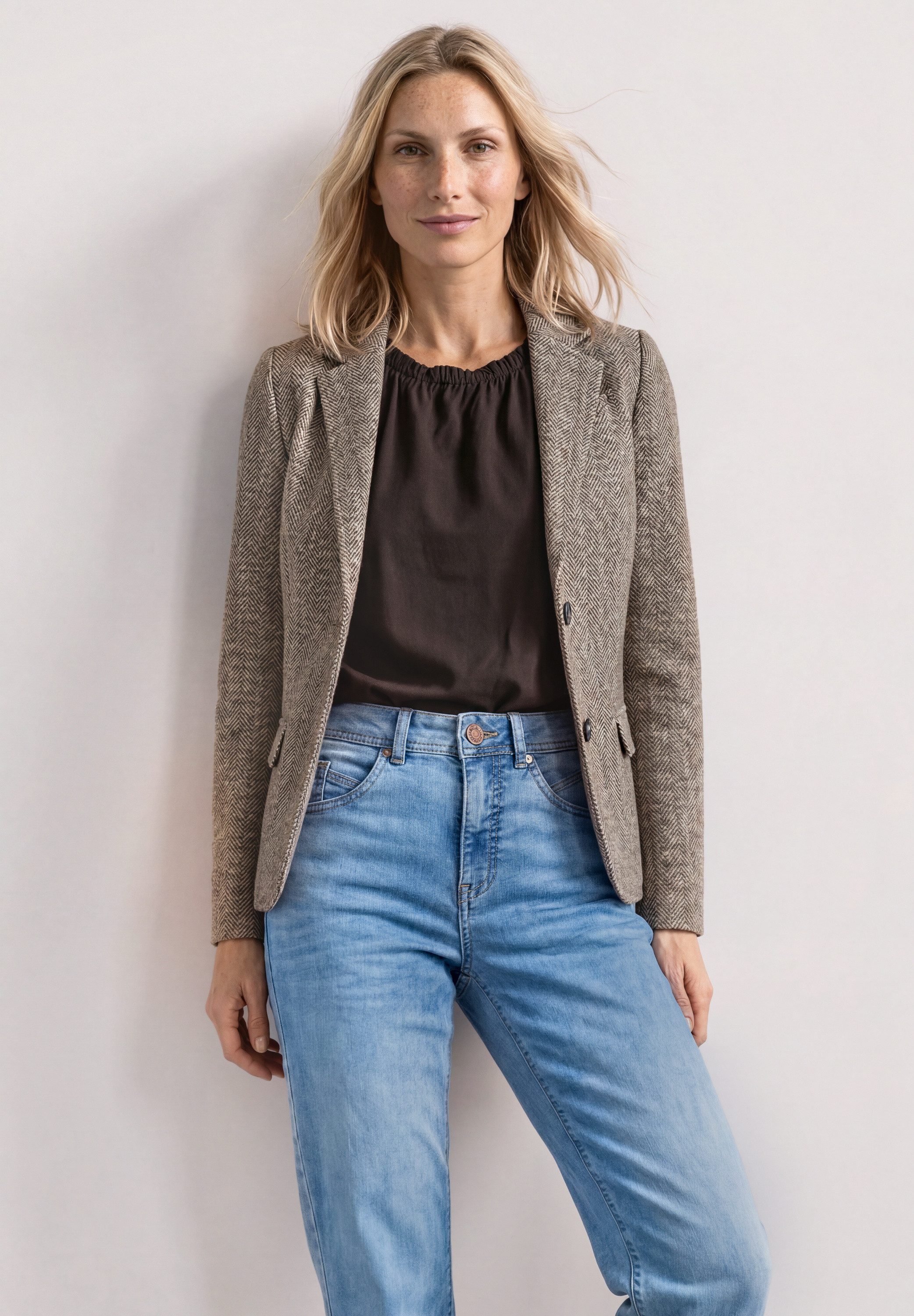 STREET ONE Kurzblazer mit Reverskragen