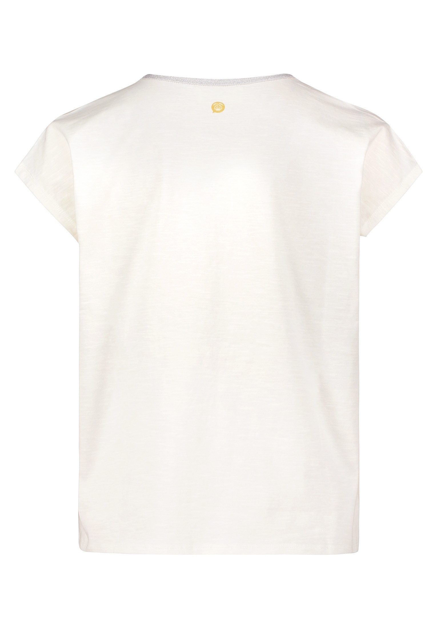 Cartoon Kurzarmshirt Damen mit Placement (1-tlg)