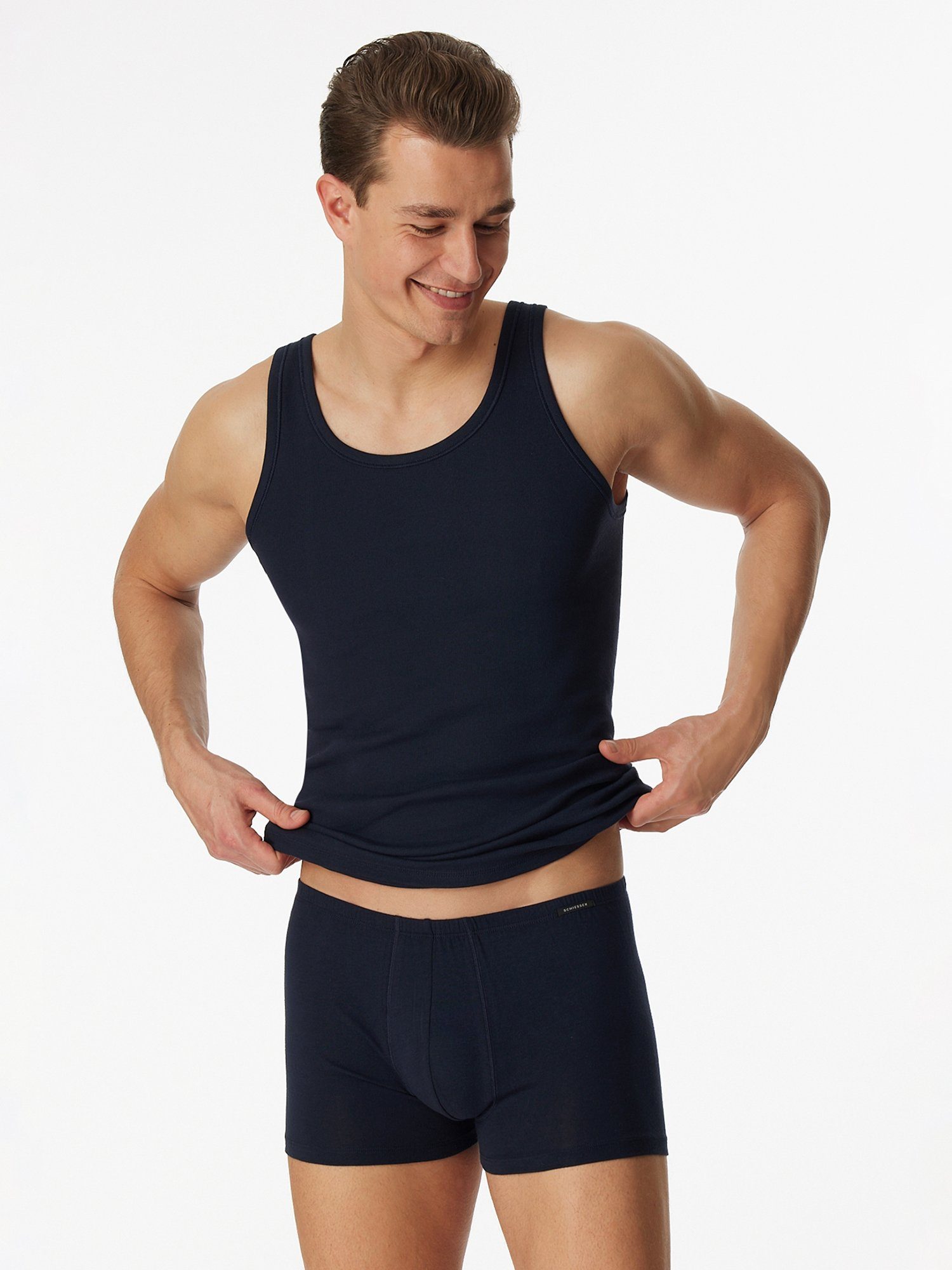 Schiesser Tanktop Schiesser diverse Herren Shirts (2-tlg) günstig online kaufen