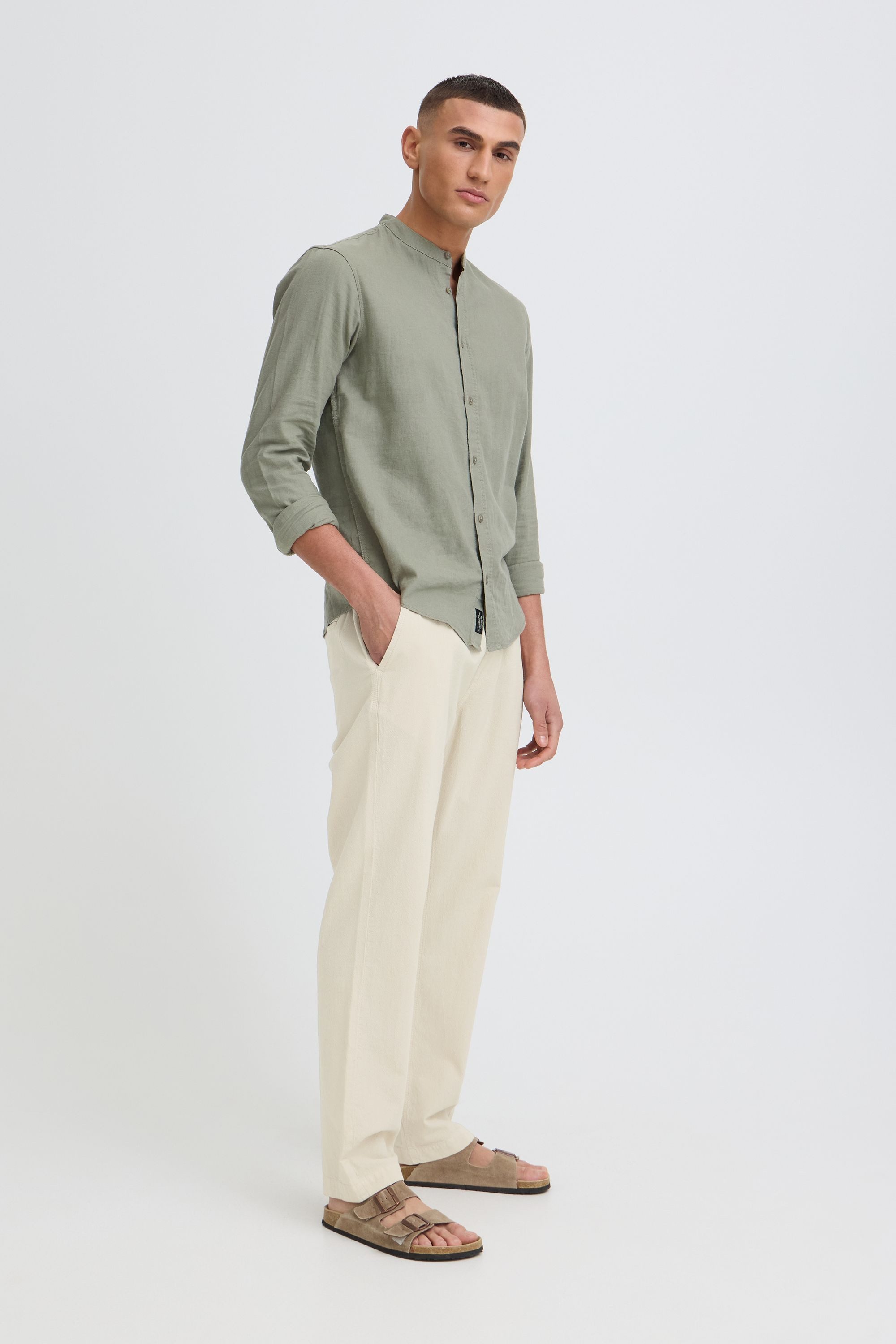 !Solid Chinohose SDNeel Leichte Stoffhose mit elastischem Bund und Kordeln - Regular Fit