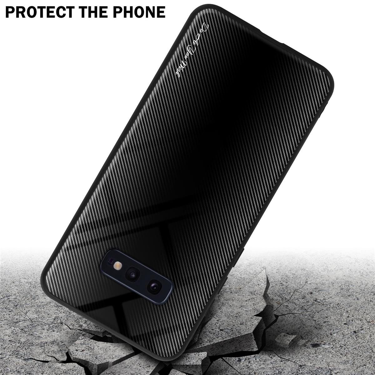 Cadorabo Handyhülle für Samsung Galaxy S10e Hülle Samsung Galaxy S10e, Robustes Hard Case - Handy Schutzhülle - Hülle - Back Cover Bumper