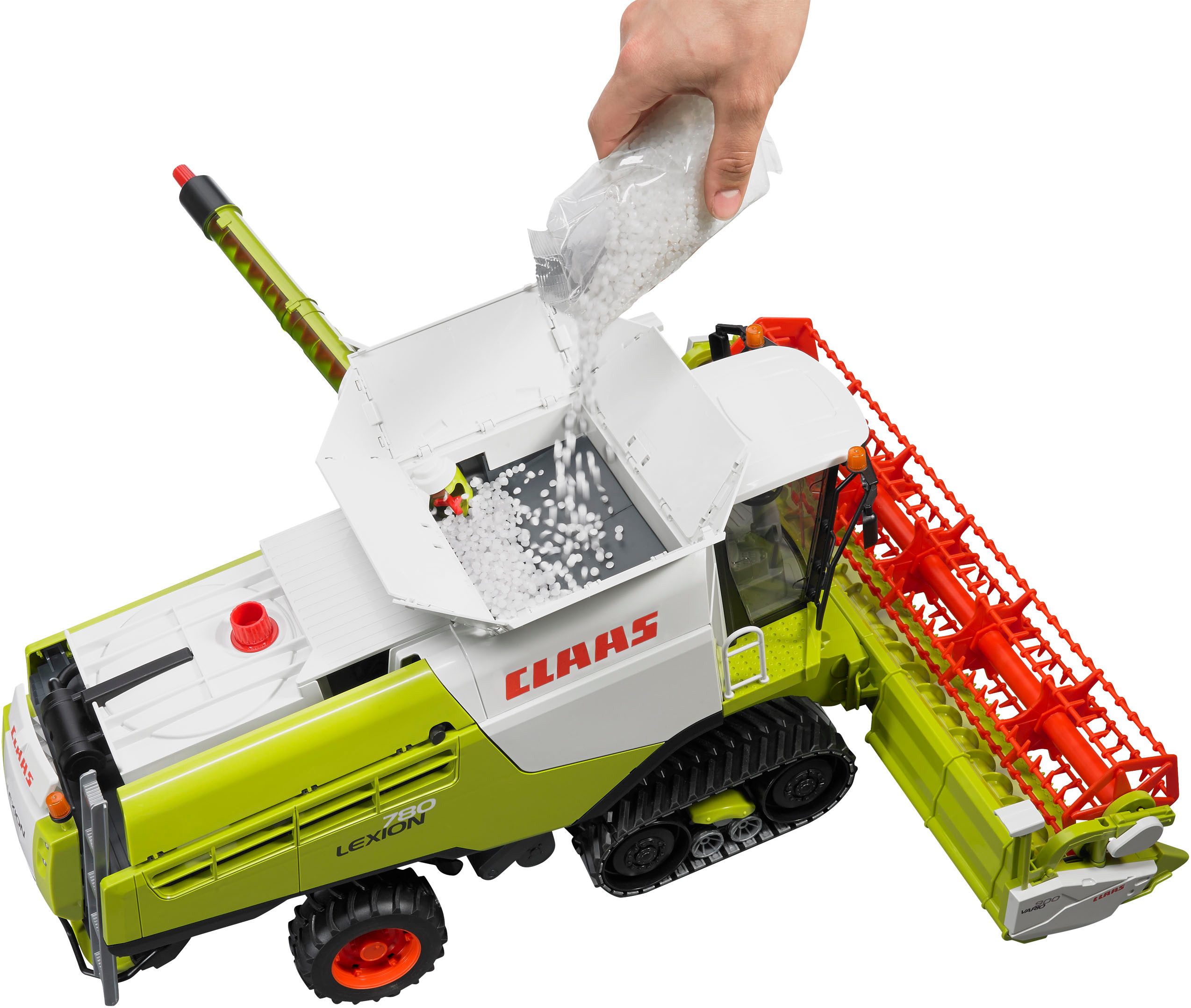 Bruder® Spielzeug-Mähdrescher Claas Mähdrescher Lexion 780 Terra Trac 60 cm (02119), Made in Europe