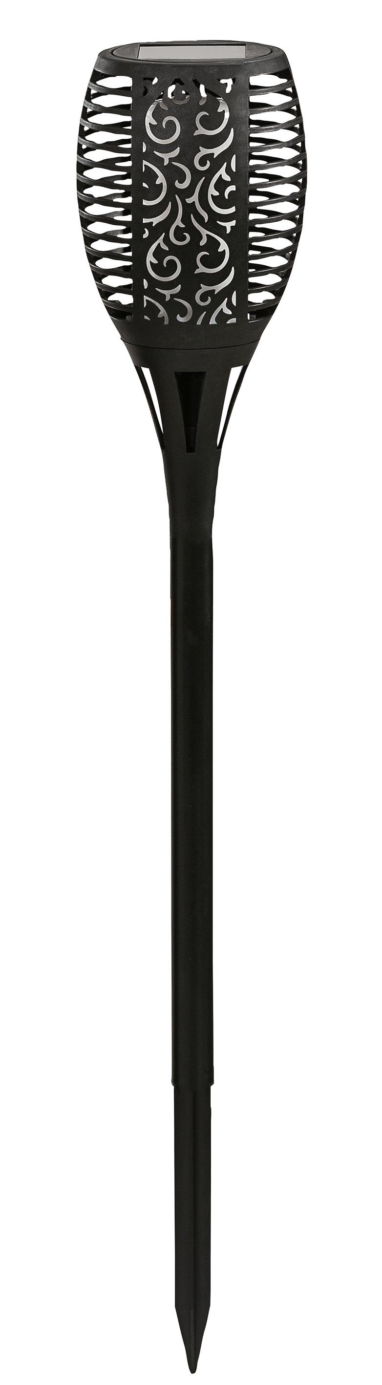 LED Solarleuchte Fackel Jumbo mit Solar, Ø 12 cm, Höhe 75 cm