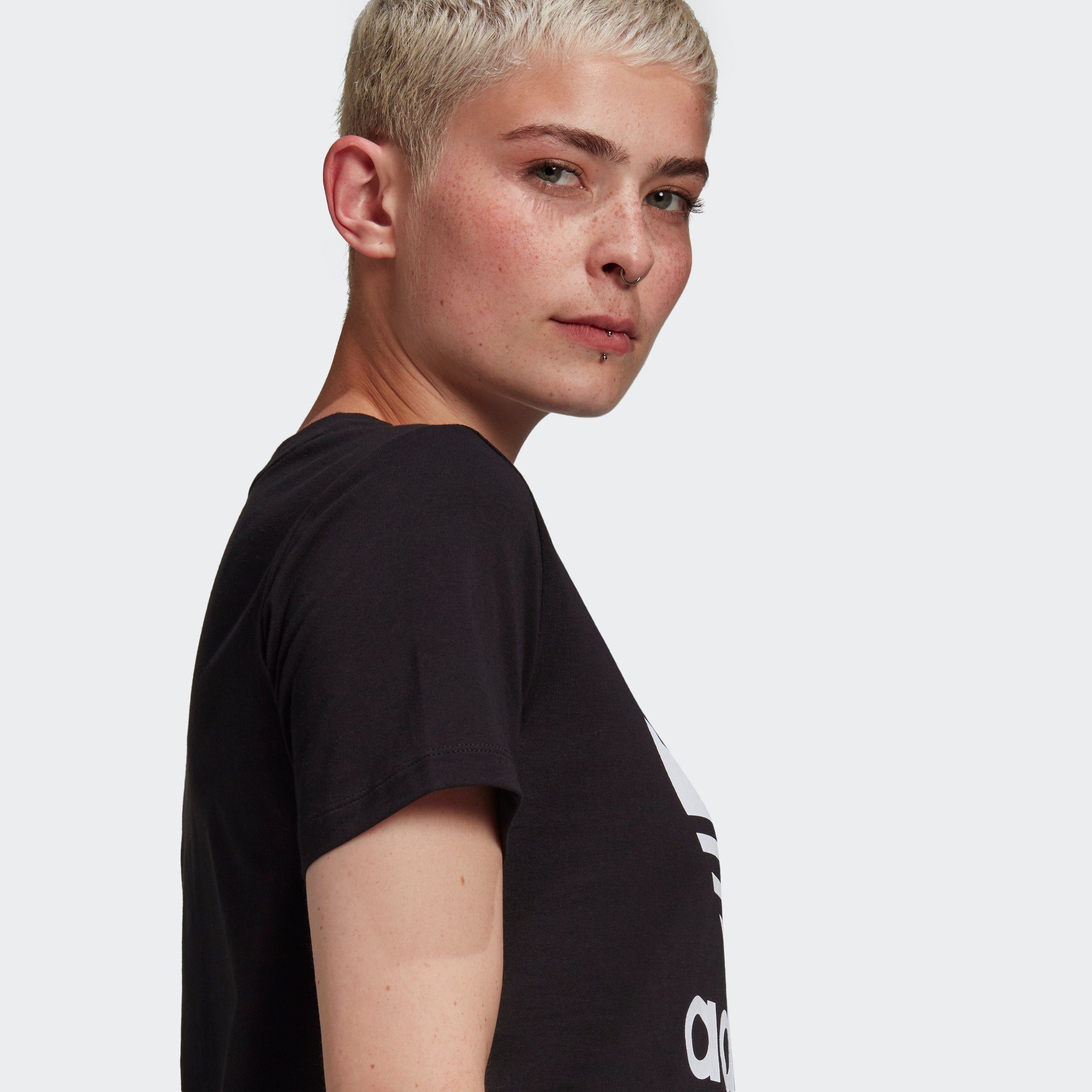 TREFOIL CLASSICS T-Shirt ADICOLOR Originals BLACK adidas