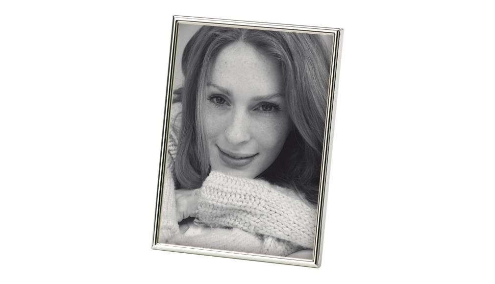 Walther Bilderrahmen WD520S Chloe Portraitrahmen, 15x20 cm, silber