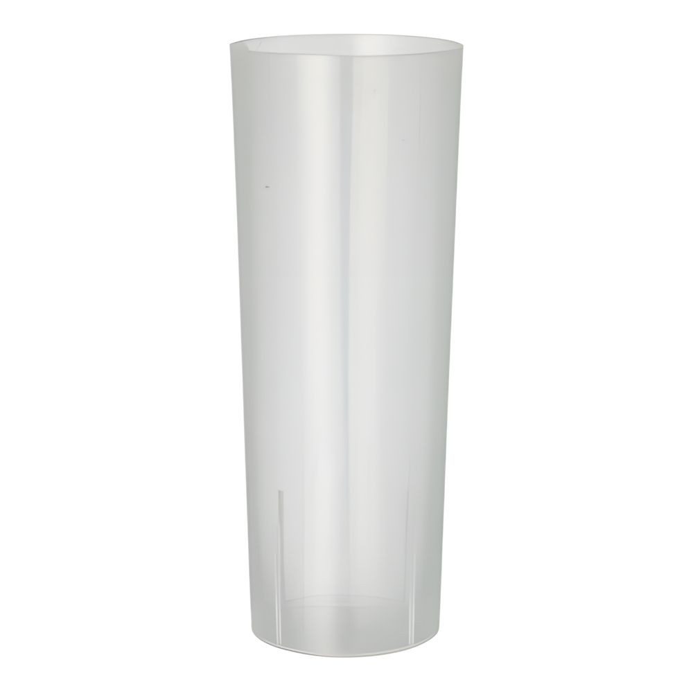 PAPSTAR Mehrwegbecher 10x Mehrweg-Gläser Longdrinks PP 0,3 l Ø 5,85 cm 15,2 cm transluzent, PP