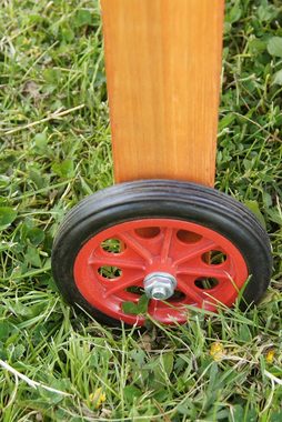 metra-direkt Sandkasten mit Spielveranda - Überdacht & Wettergeschützt - Kiefernholz, Kinder Outdoor Sandkasten