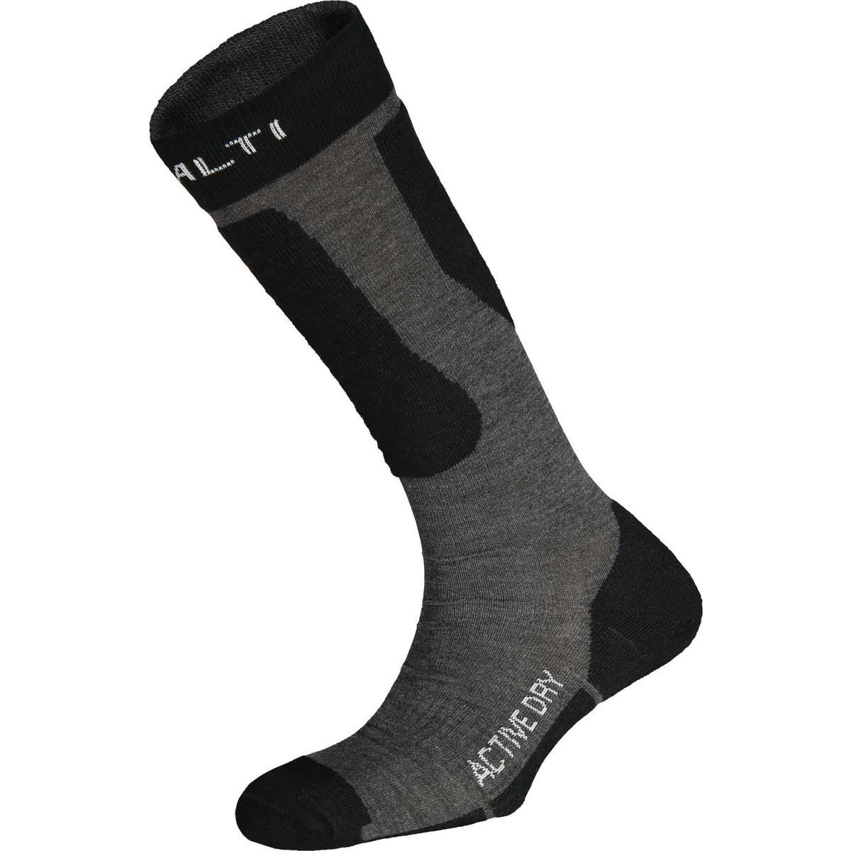 HALTI Funktionssocken Alpine Ski Socks Wadenlange, isolierende Skisocken mit Wollfrottee, verstärkten Zonen