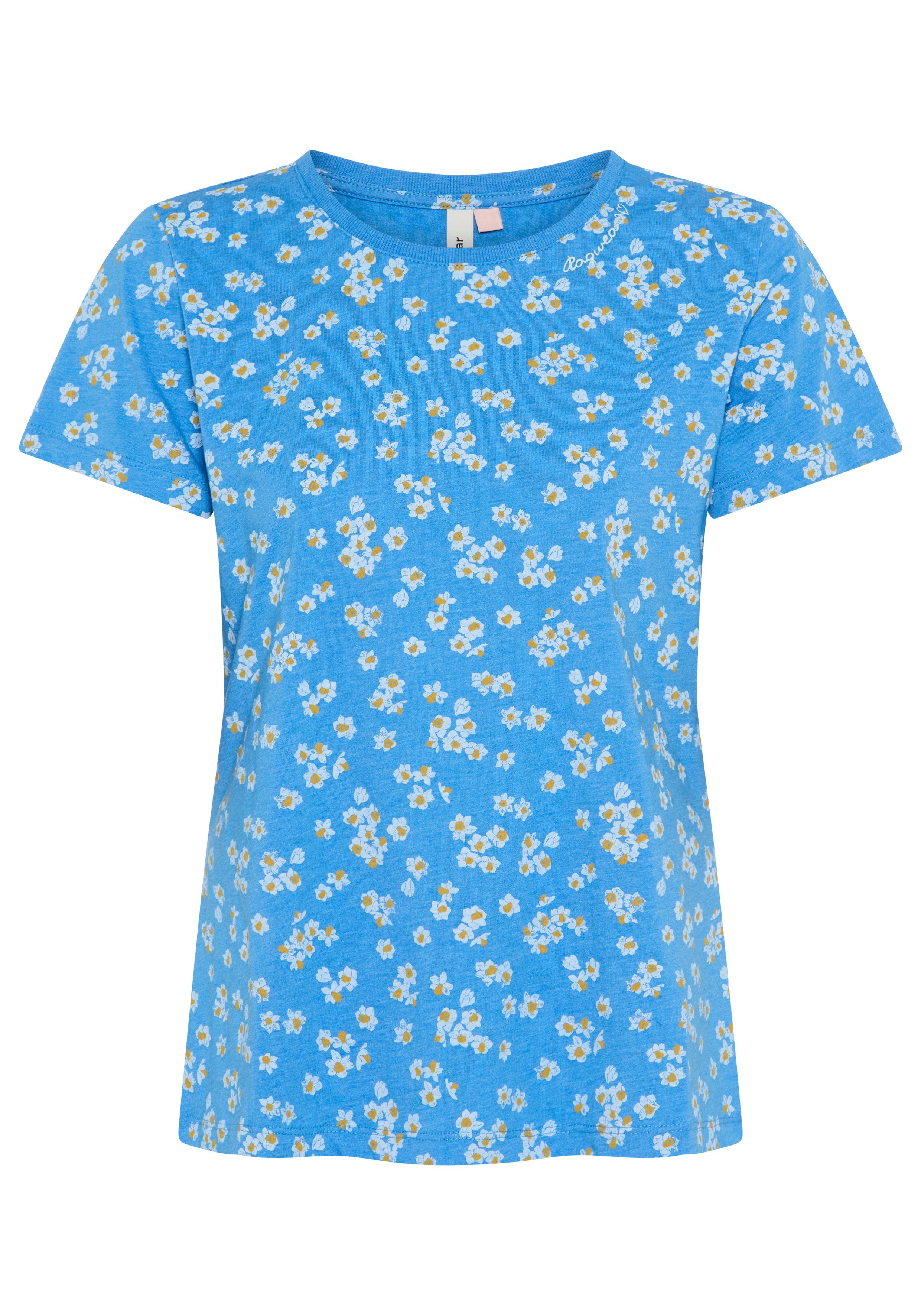 Kurzarmshirt MINTTA FLOWER O