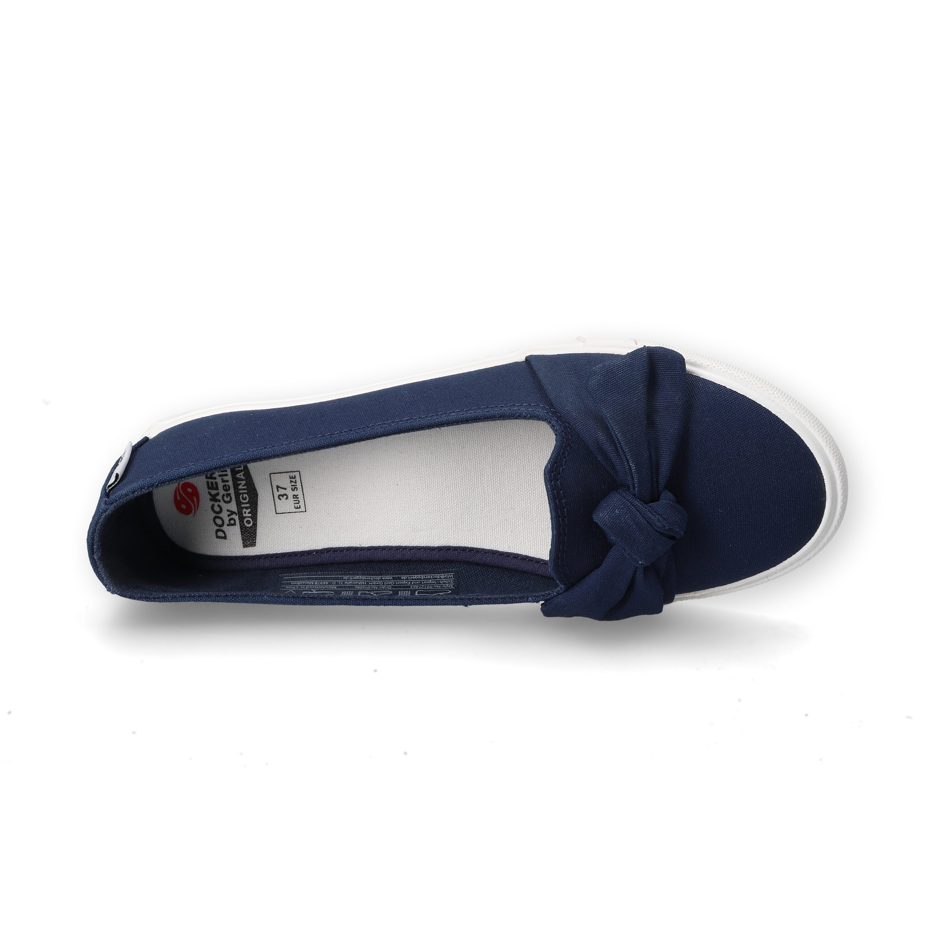 Dockers by Gerli Ballerina Freizeitschuh mit auffälliger Schleife