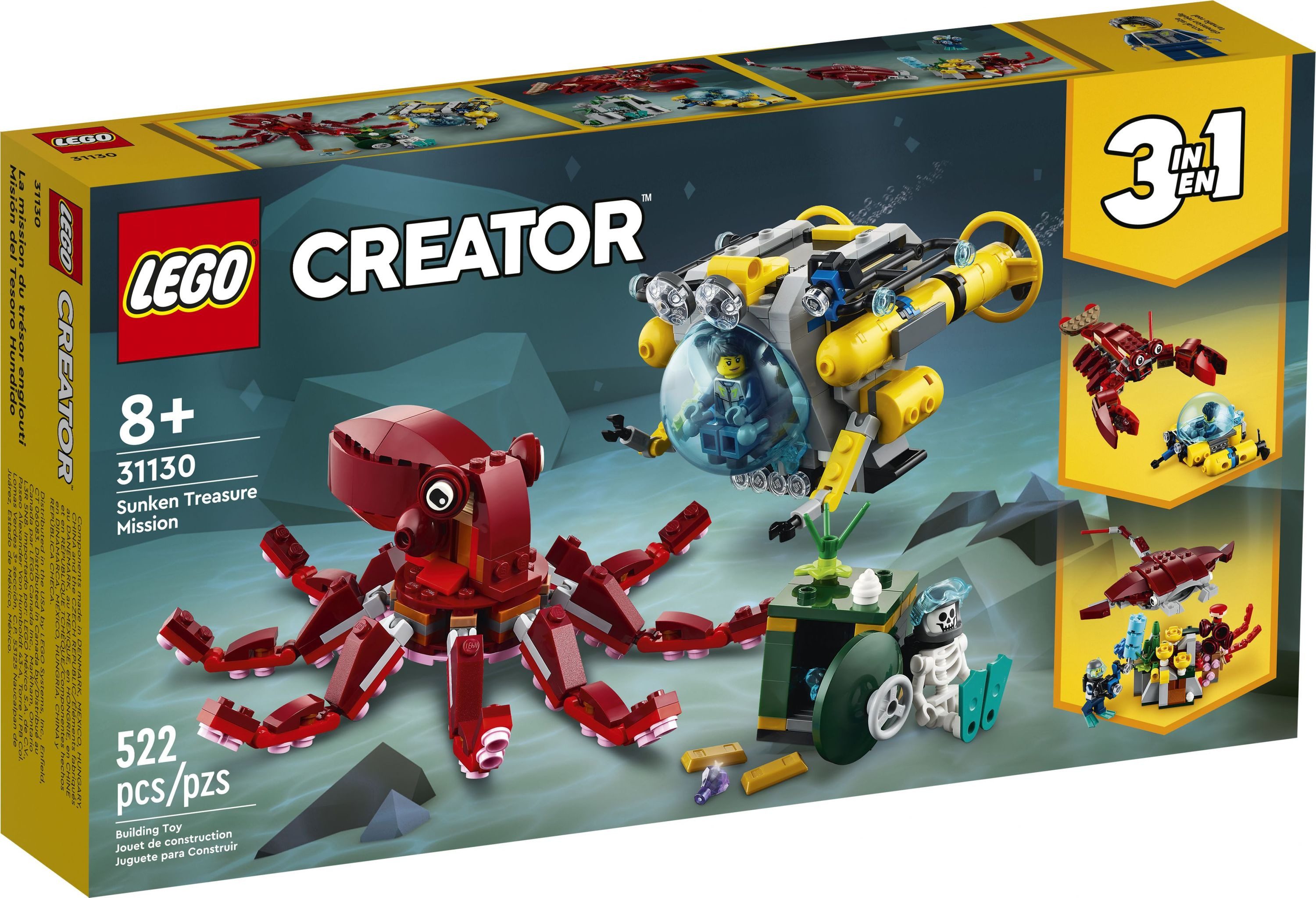 LEGO® LEGO® Creator Schatzsuche am Meeresgrund günstig online kaufen