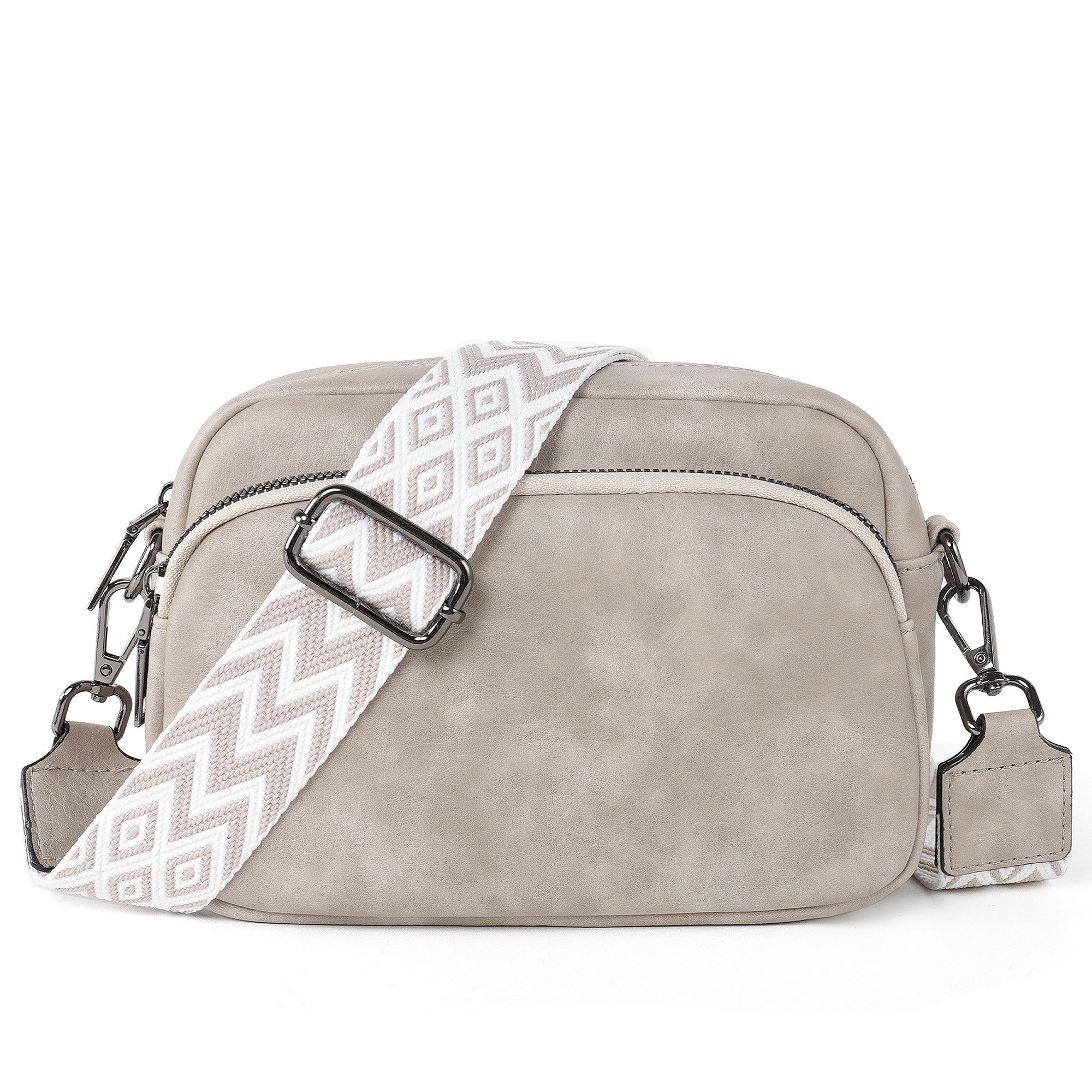Umhängetasche Damen Handy Umhängetasche Echtes Crossbody Bag Damen Handytasche